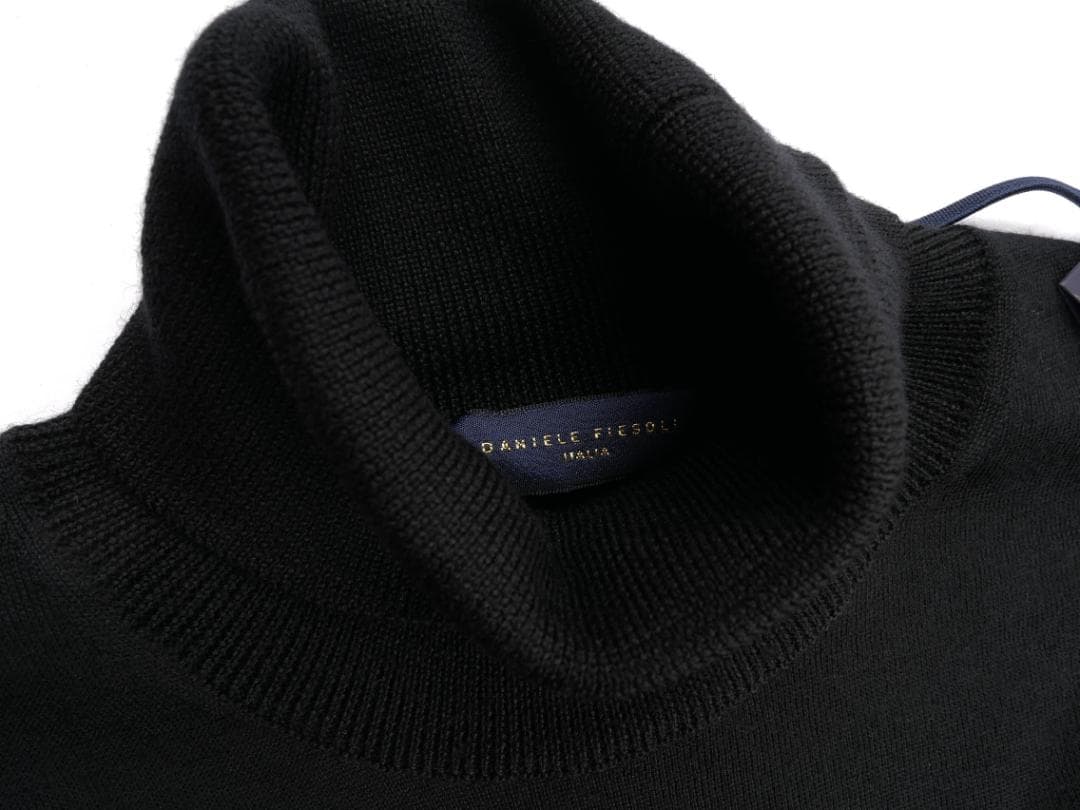 DANIELE FIESOLI◇Made In Italy◇L◇タートル ニット DANIELE FIESOLI