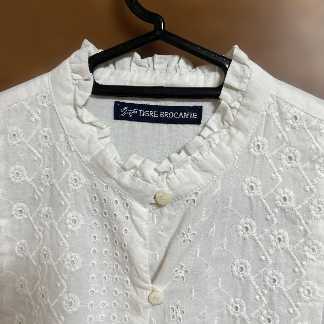 《未使用品》ティグルブロカンテ　ブラウス