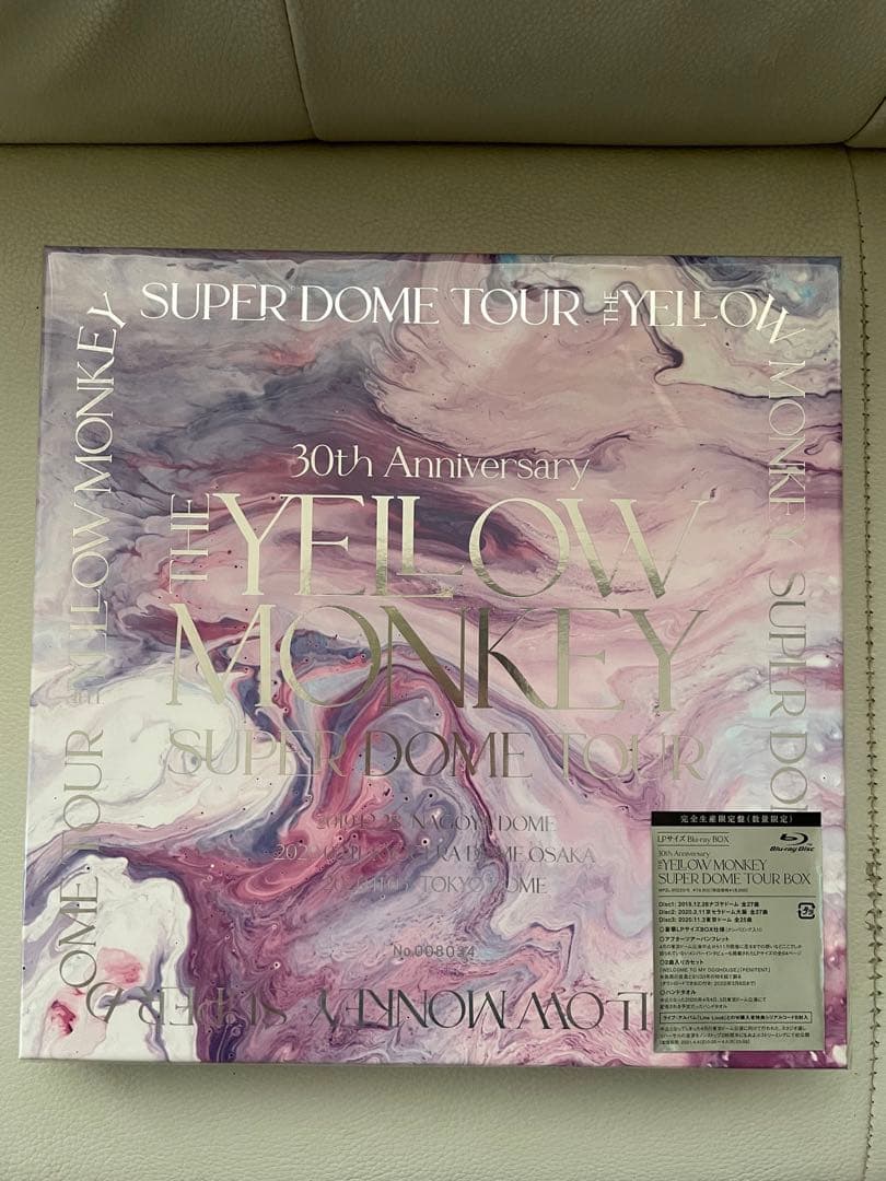 THE YELLOW MONKEY  イエローモンキー　スーパードームツアー 30th Anniversary THE YELLOW MONKEY SUPER DOME TOUR BOX｜THE YELLOW