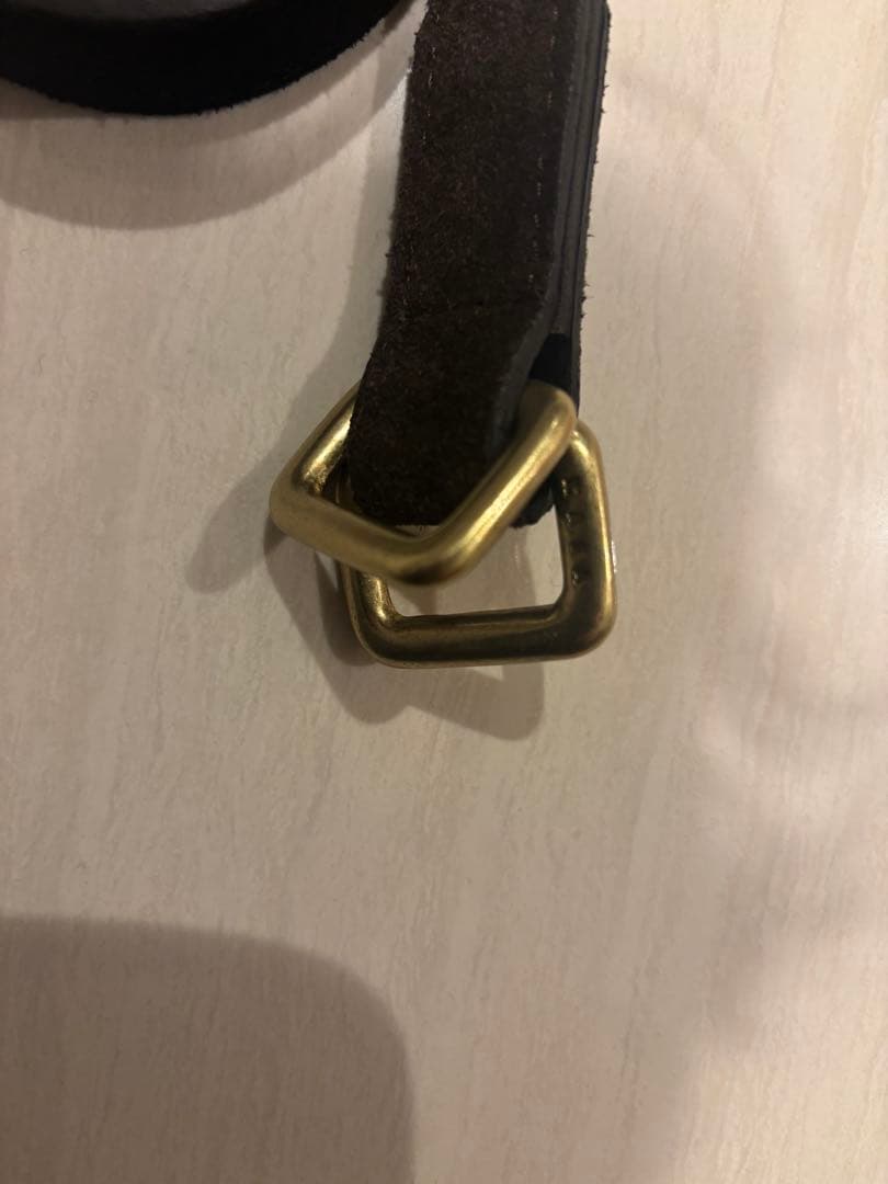 KAJA カジャ リバーシブル スエード スクエア リング ベルト - メルカリ