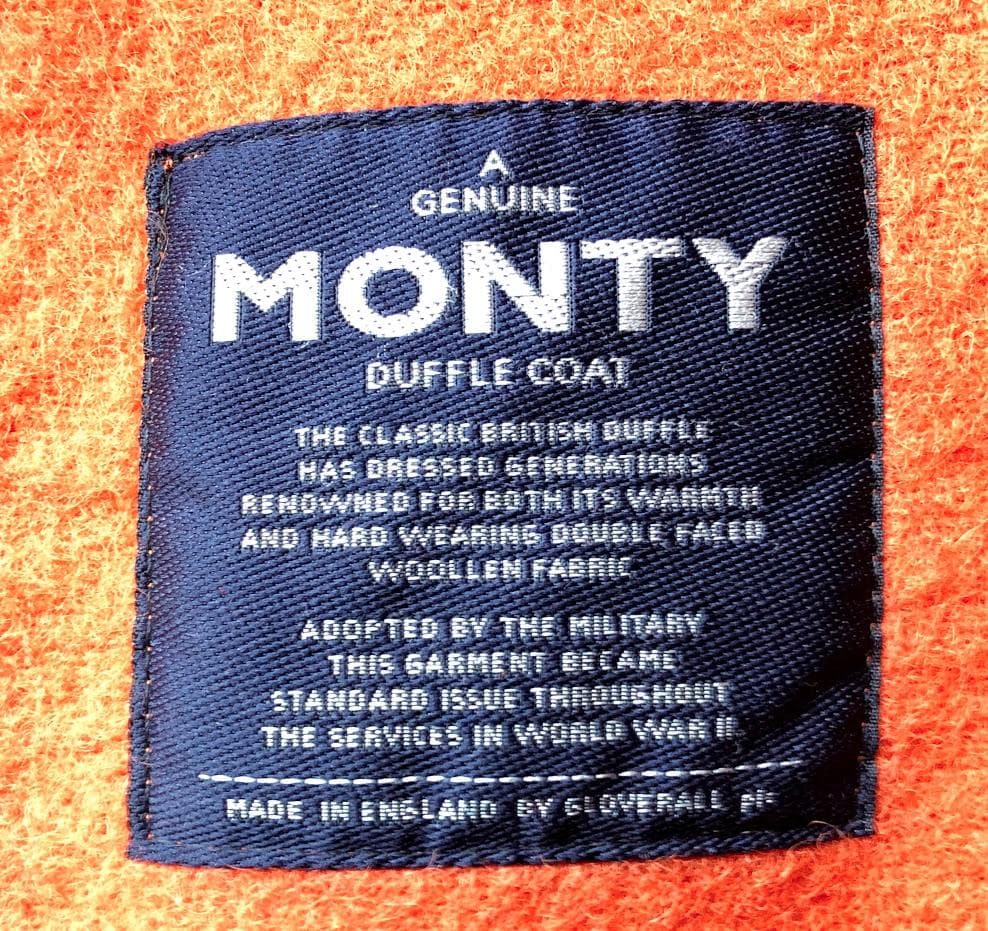 希少カラー＞⭐️美品⭐️グローバーオール⭐️ダッフルコート【MONTY