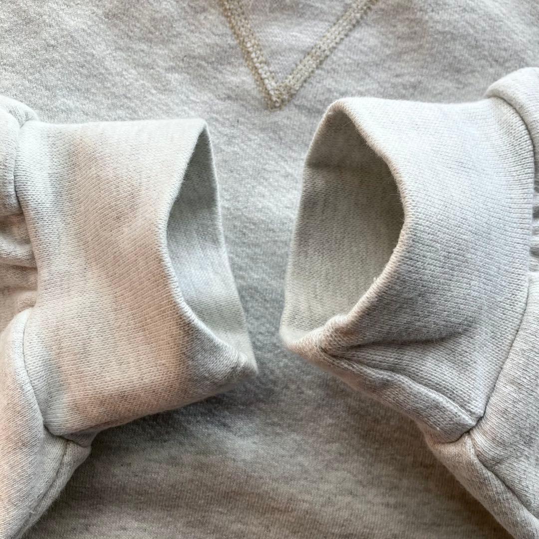 L.L.Bean × Russell スウェット 無地 杢ホワイト XXL