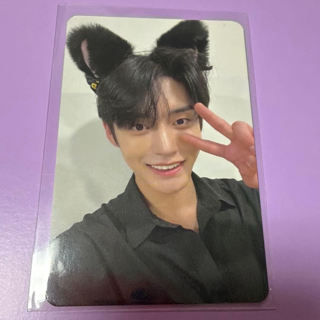 zb1 ゼベワン ジウン 特典 トレカ 猫耳 makestar - メルカリ