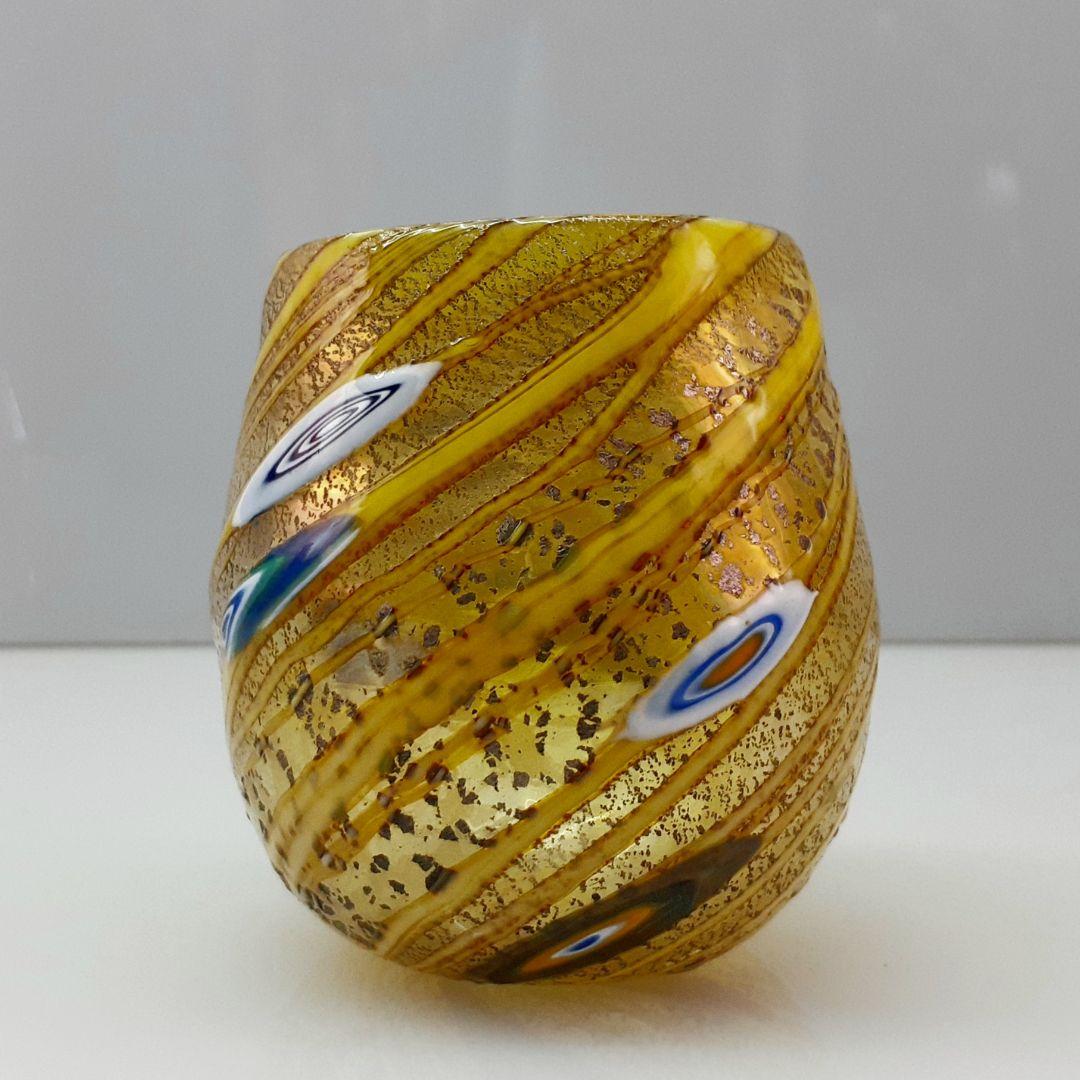 MURANO ムラノ ポイント ミルフィオリ グラス