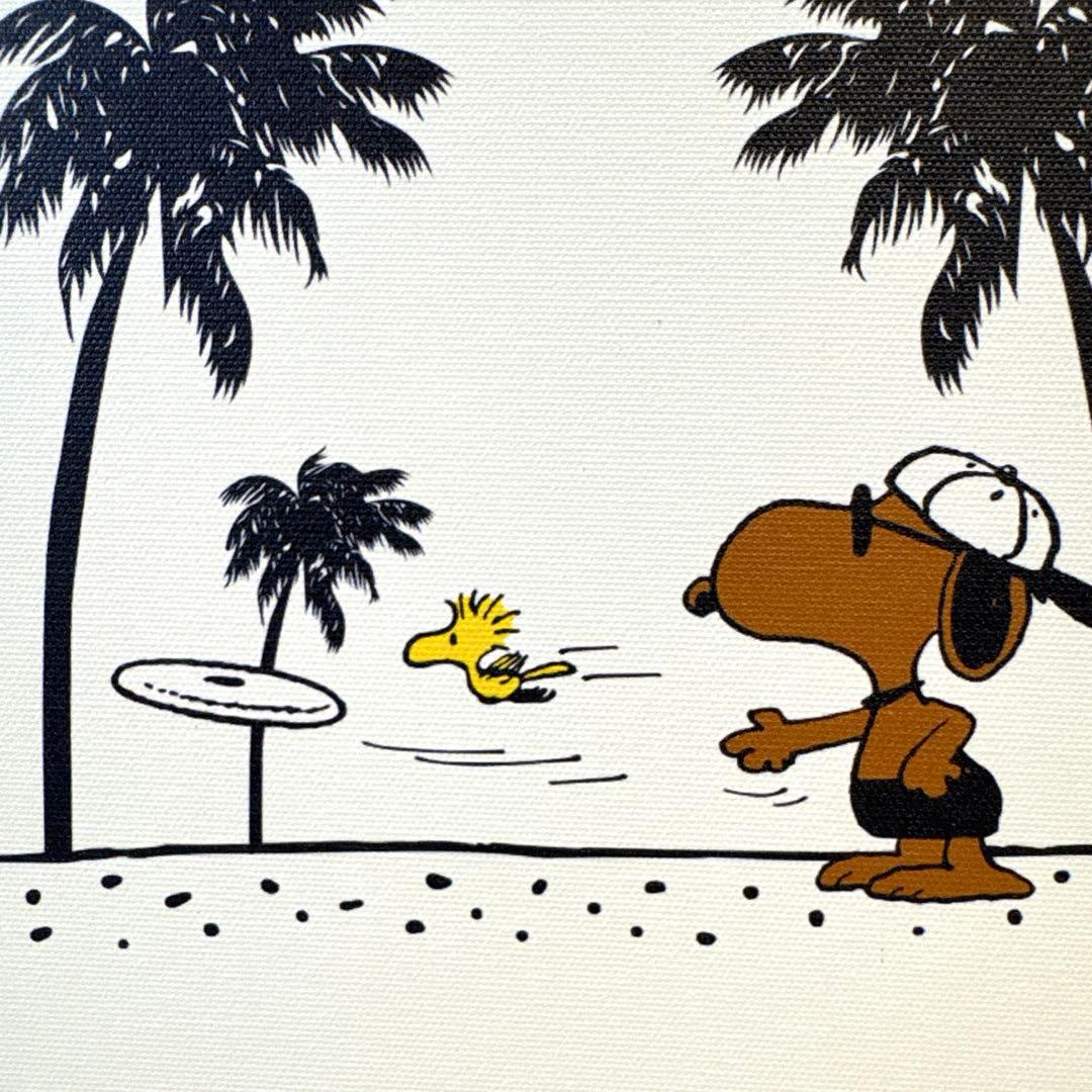 ラスト1枚】モニホノルルの日焼けスヌーピーキャンバスアート - メルカリ