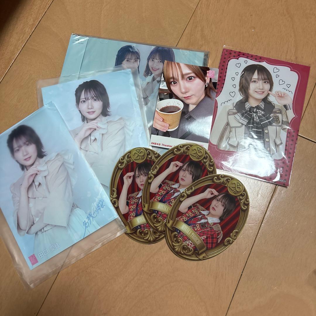 田口愛佳 生写真 名残り桜 2枚 武道館ステッカー 3枚セット 1枚 - メルカリ
