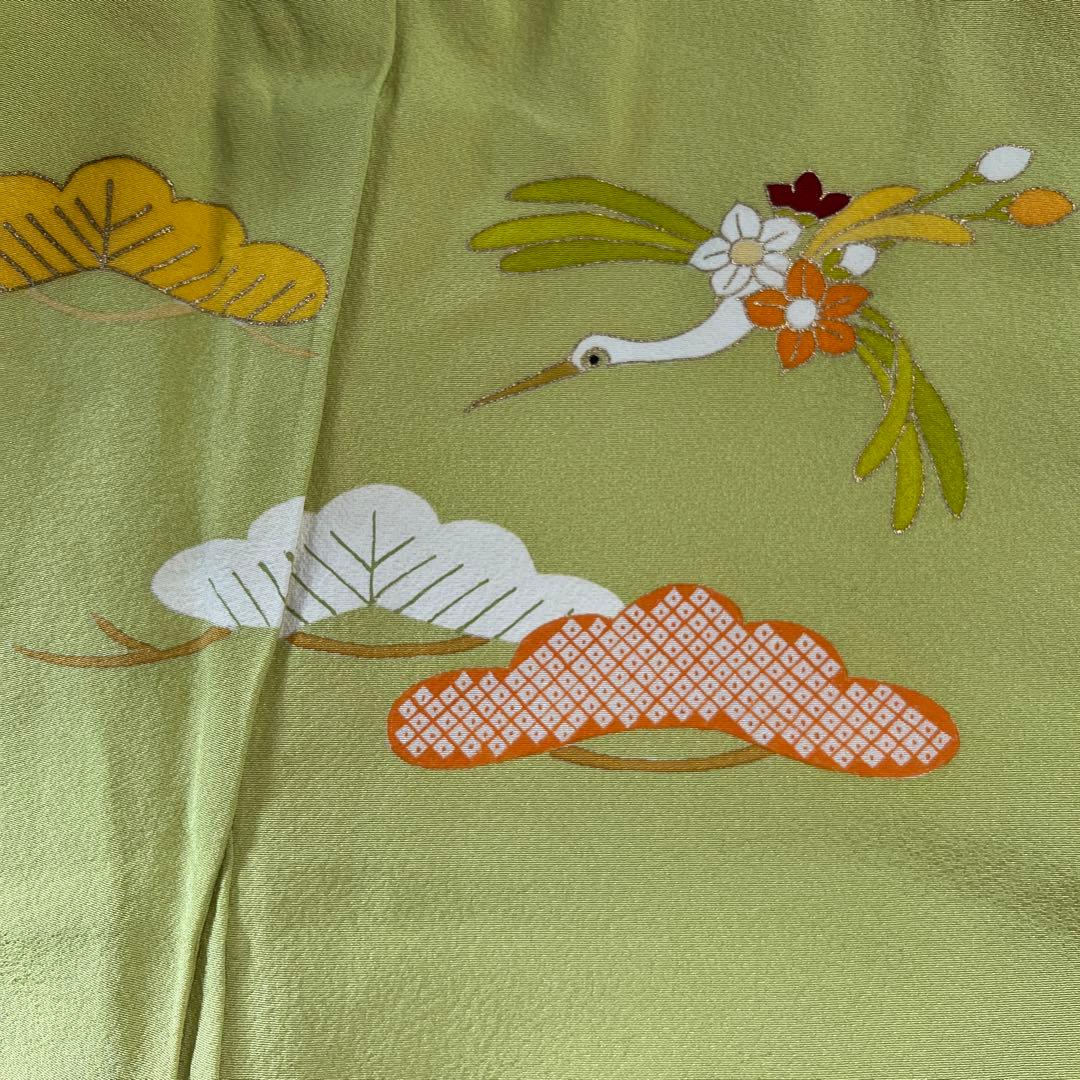 志ま亀 正絹 手描き訪問着 - メルカリ