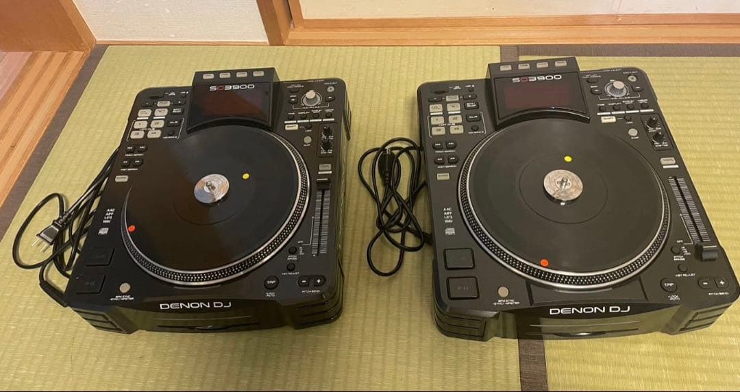 お早めに‼️ DENON DJ SC3900 2台セット Denon DJ CD Stand Alone Set (SC3900 x2, X1600) *USED*