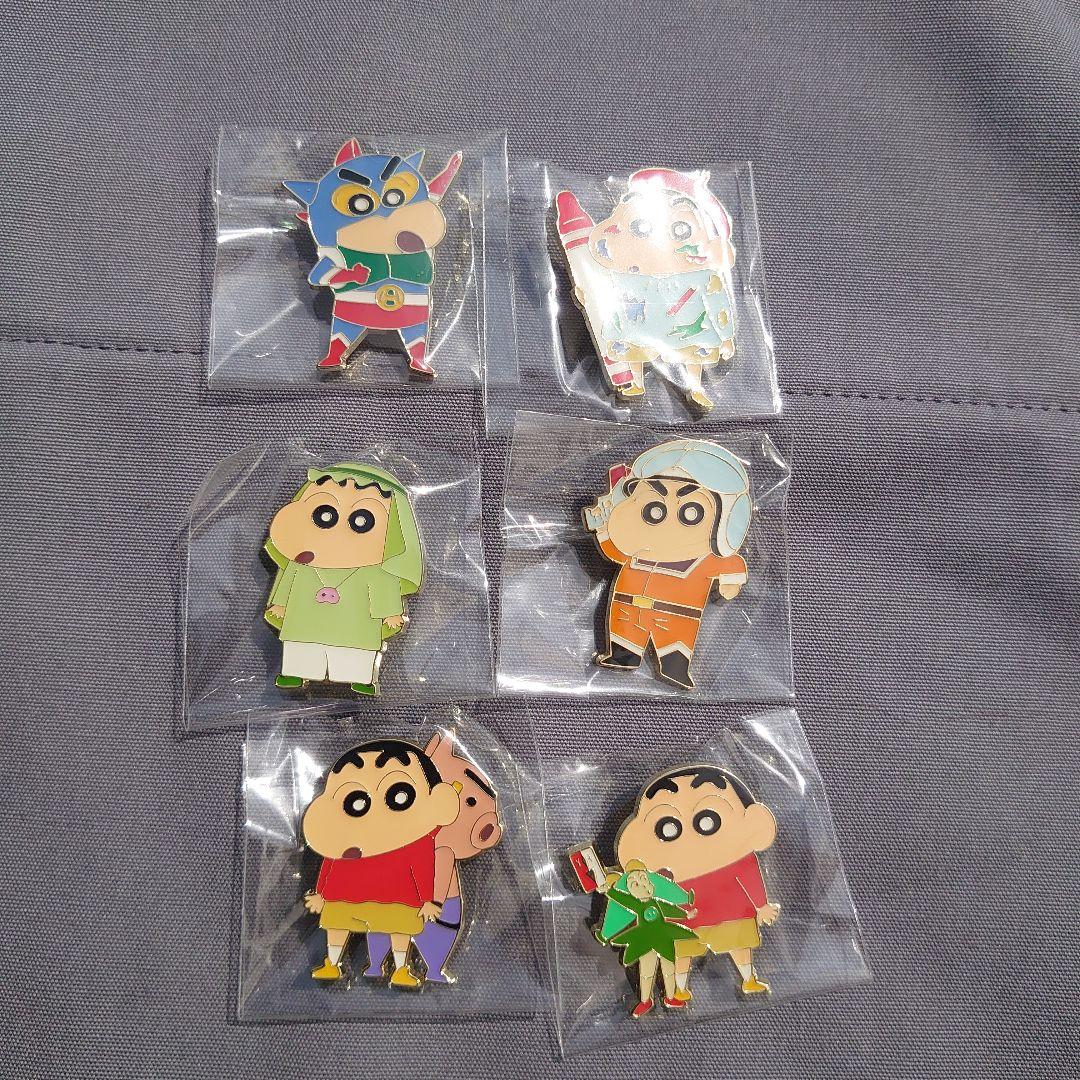 クレヨンしんちゃん30周年記念ピンバッジコレクションコンプリート