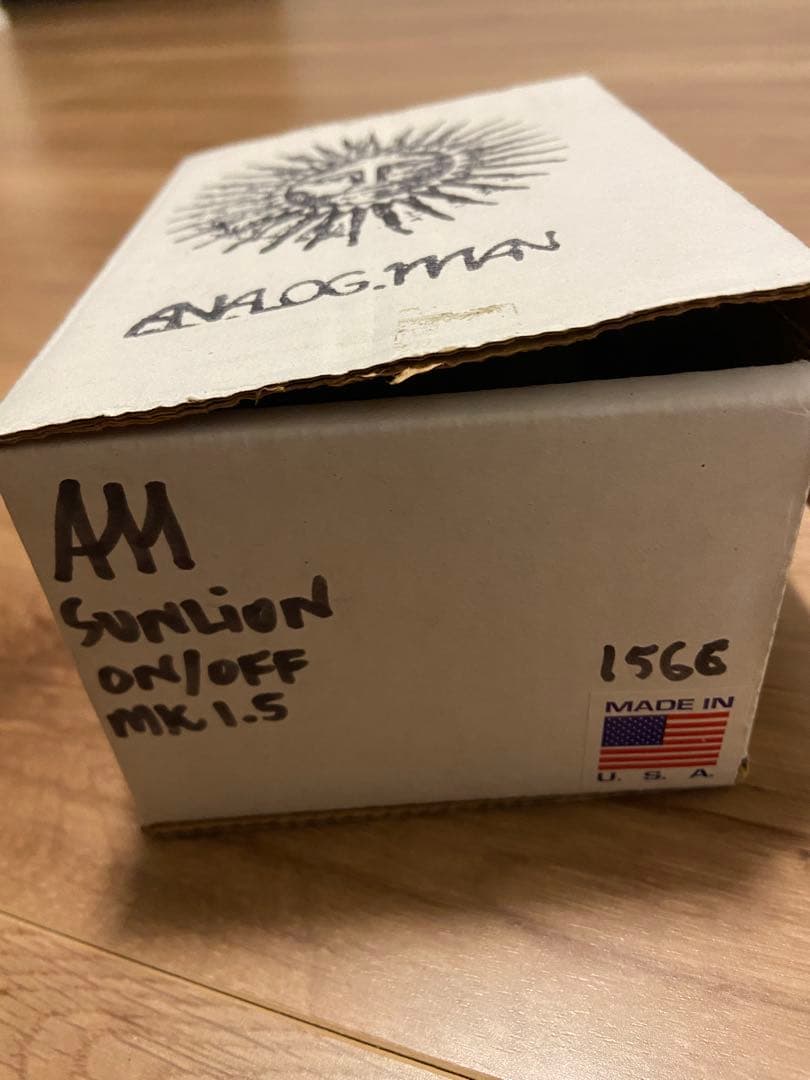 ANALOG.MAN SUN LION ファズ エフェクター トーンベンダー - メルカリ