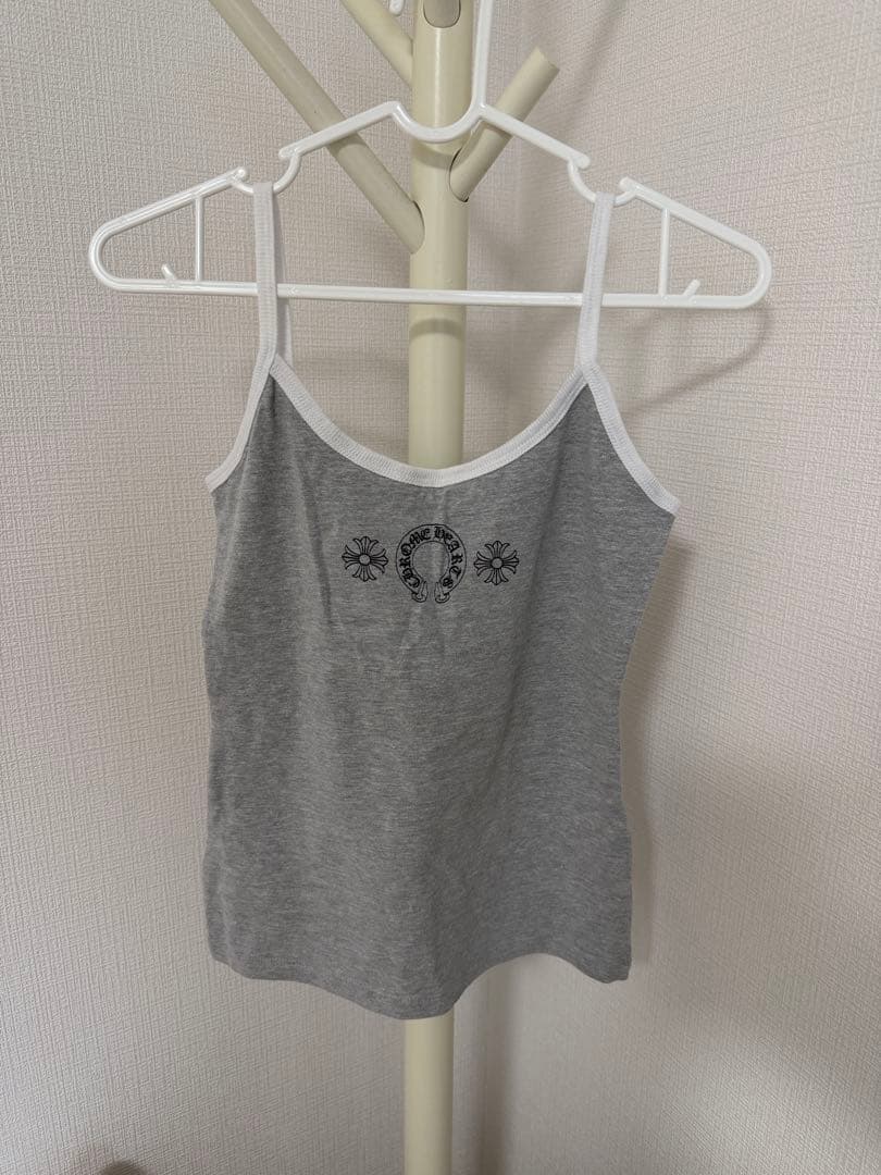CHROME HEARTS グレー キャミソール 新品未使用 クロムハーツ ホースシュー グレー キャミソール XS - メルカリ