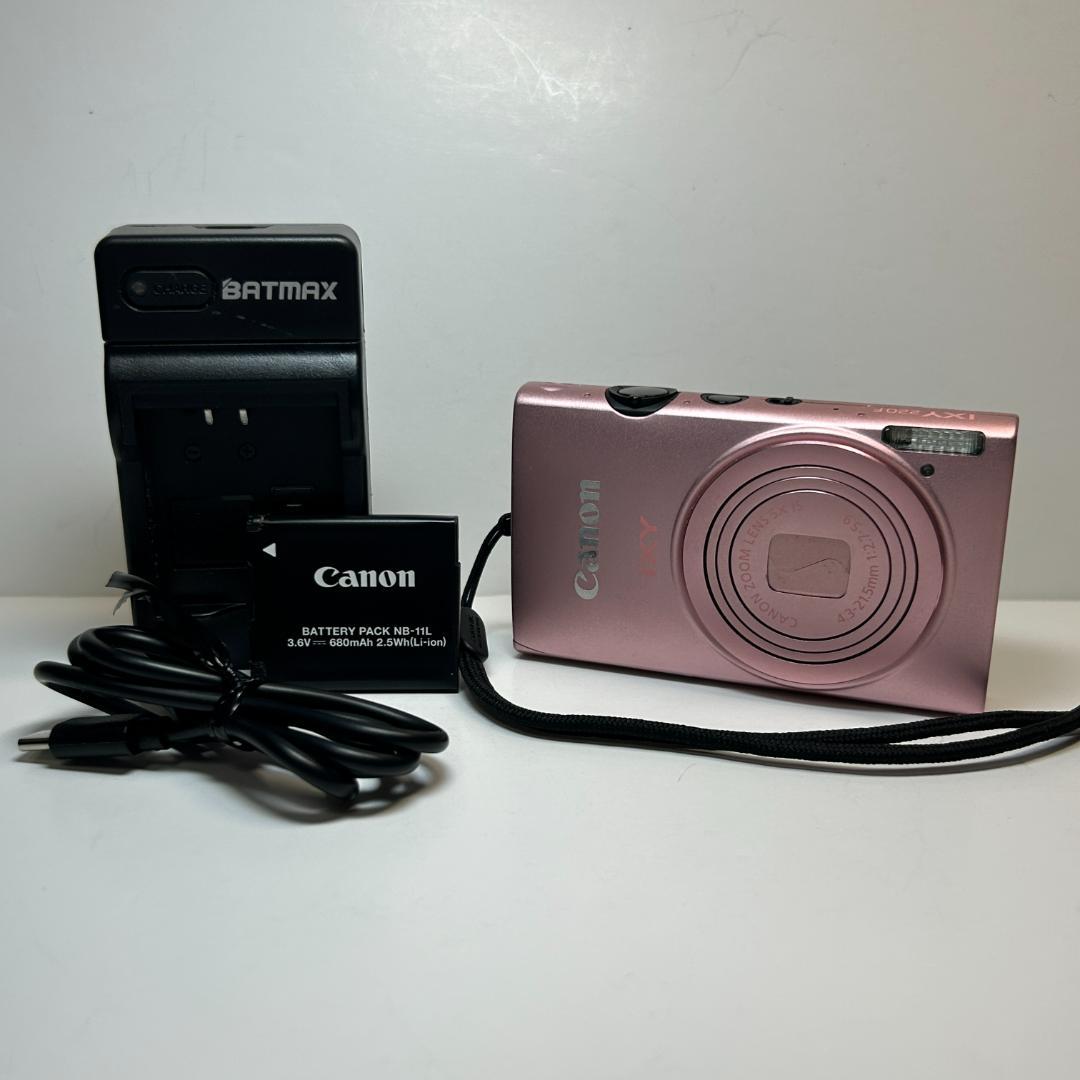 断捨離様専用 Canon IXY 220F ピンク バッテリー&充電器セット - メルカリ