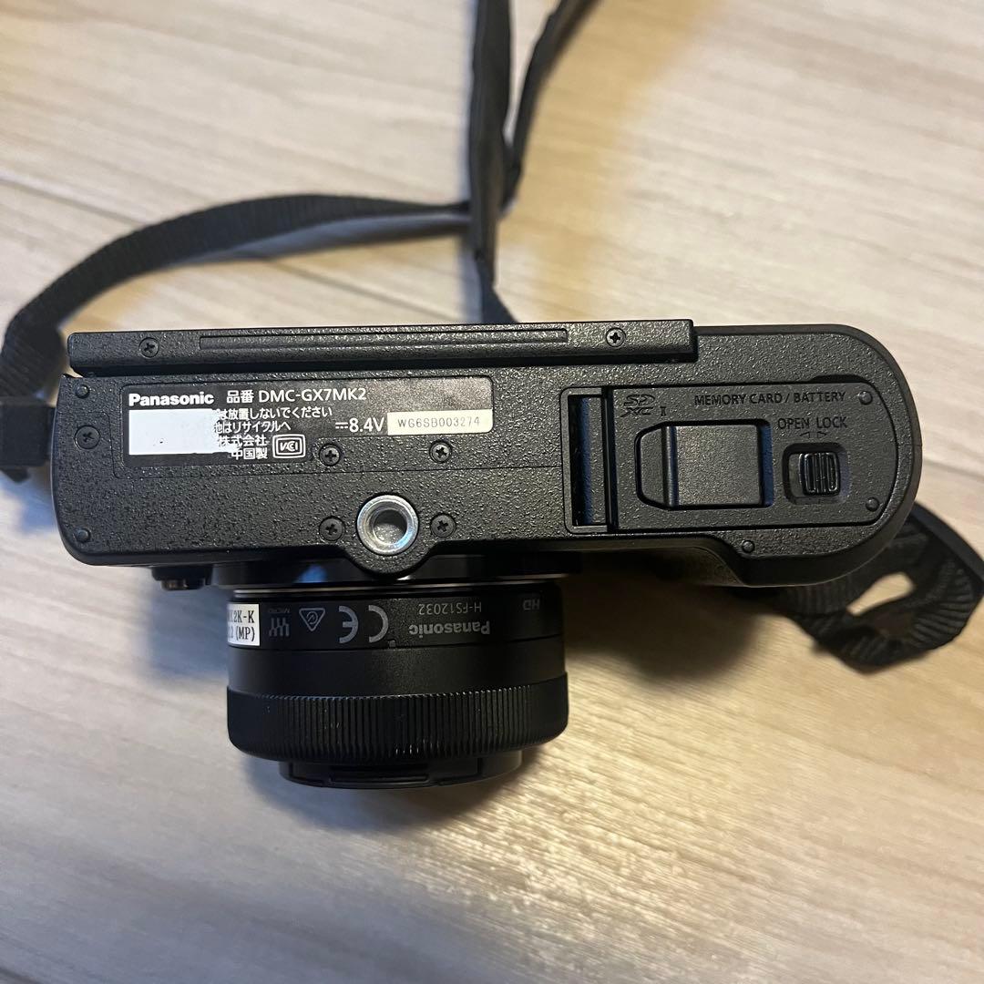 LUMIX DMC-GX7MK2K シャッター回数184回 - メルカリ