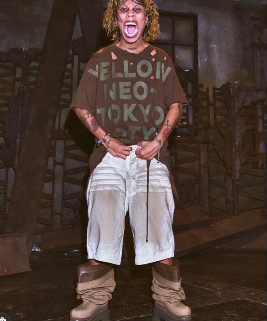 YELLO ブラック/グレー ハイカットブーツ Lサイズ - 靴オンライン