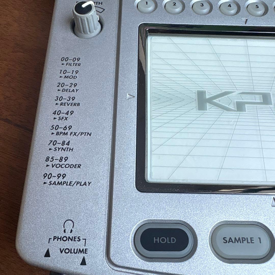 ジャンク品 KORG KAOSS PAD KP2 シルバー