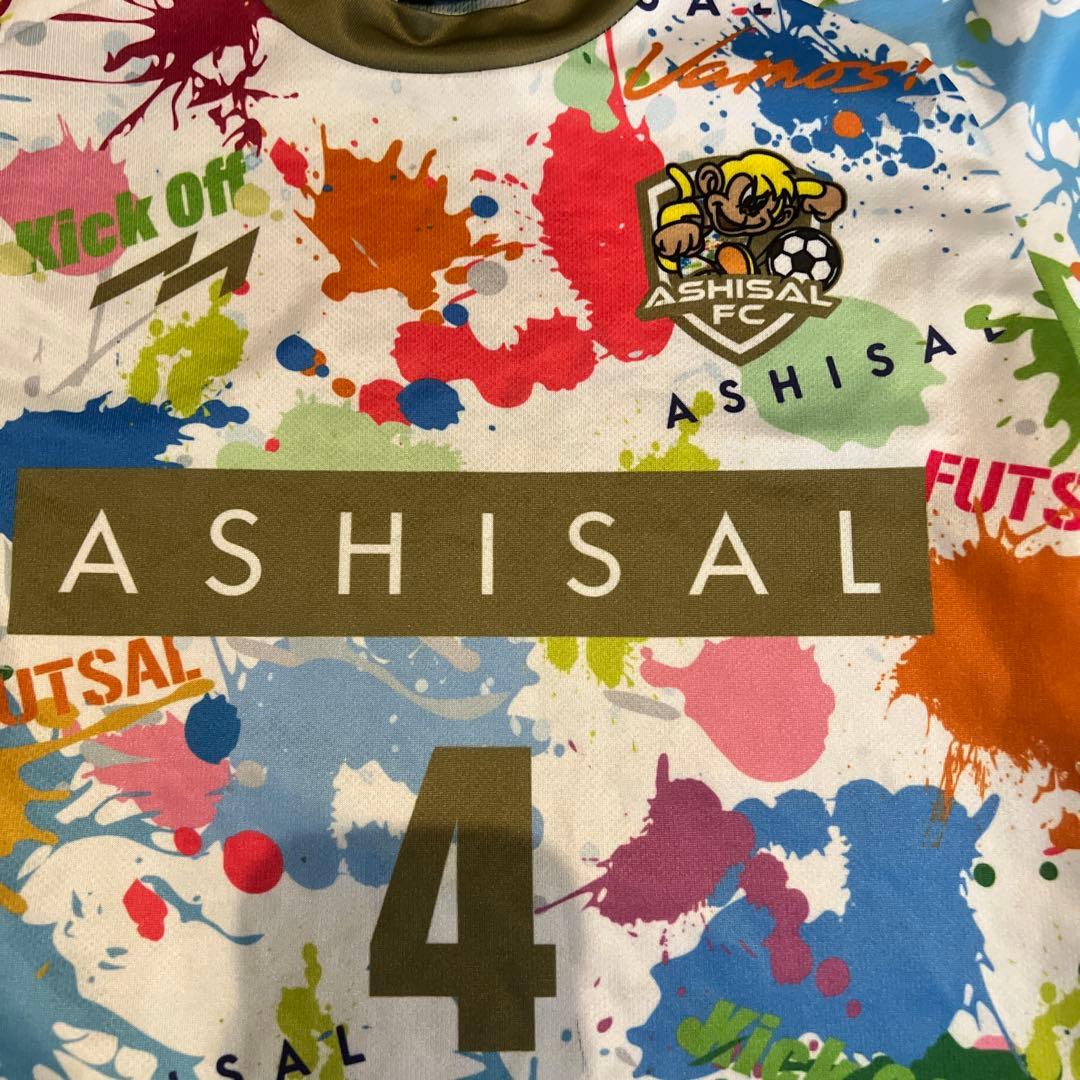 あしざるFC ユニフォーム 150cm のぶくん 4番 - メルカリ