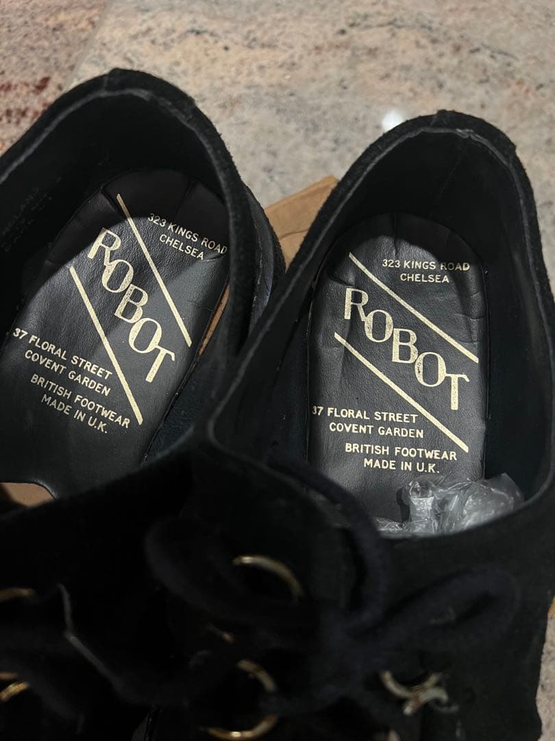 希少 90s ROBOT ラバーソール UK8 JONIO、スケシンNIGO着用