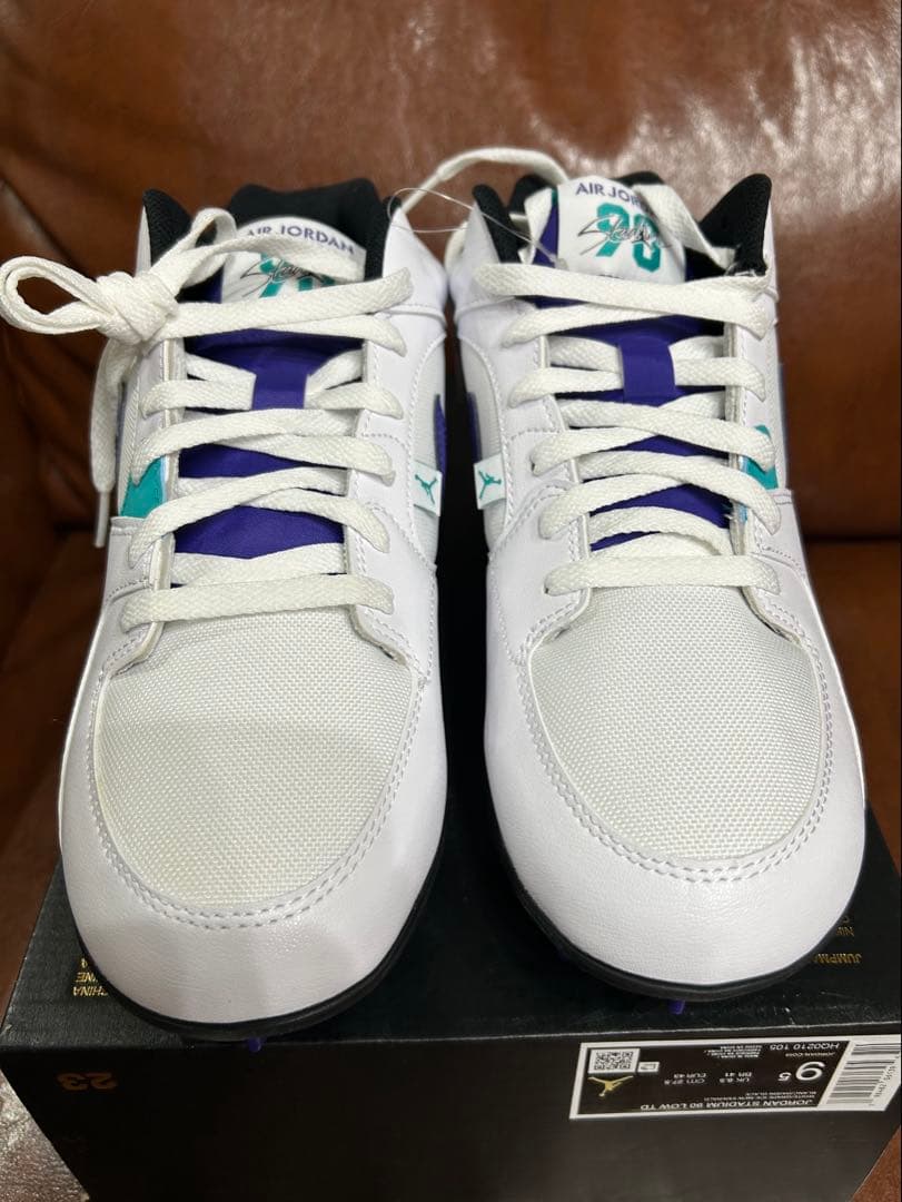 新品 Nike Air Jordan stadium スパイク 27.5cm - メルカリ