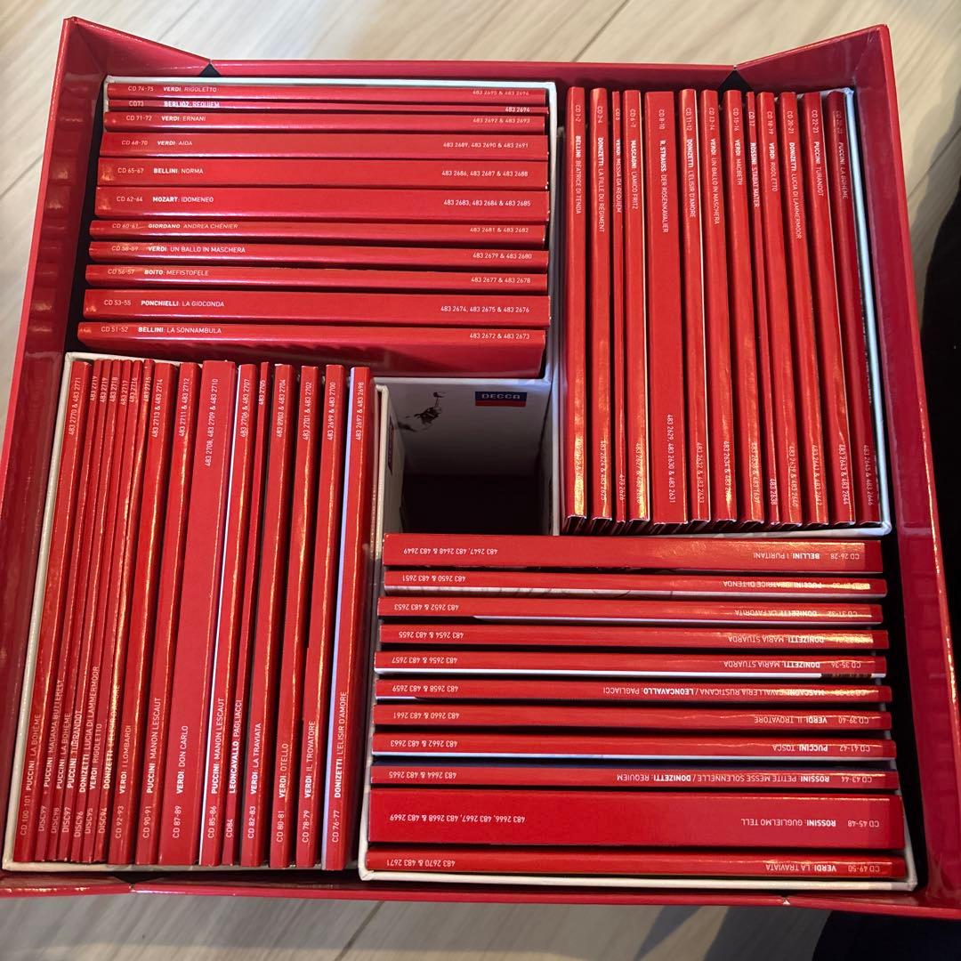オペラ録音全集 LUCIANO PAVAROTTI CD〔24-25のみ欠品〕 - メルカリ