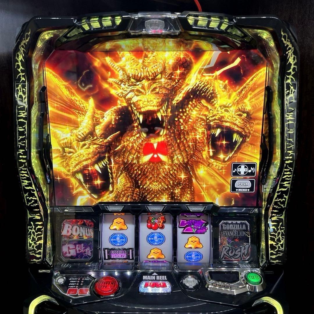 パチスロ実機 スマスロ「ゴジラ対エヴァンゲリオンG覚醒パネル