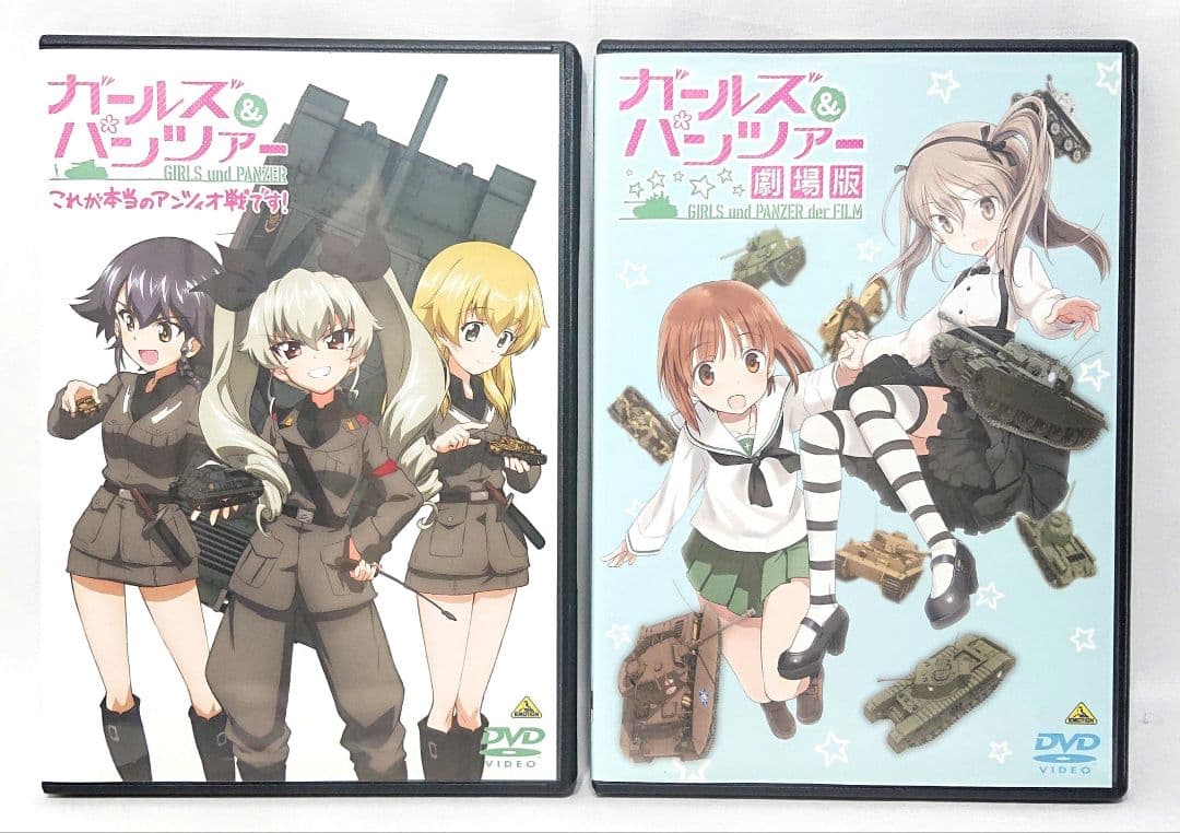 ガールズ&パンツァー/OVA/劇場版【DVD】全8巻