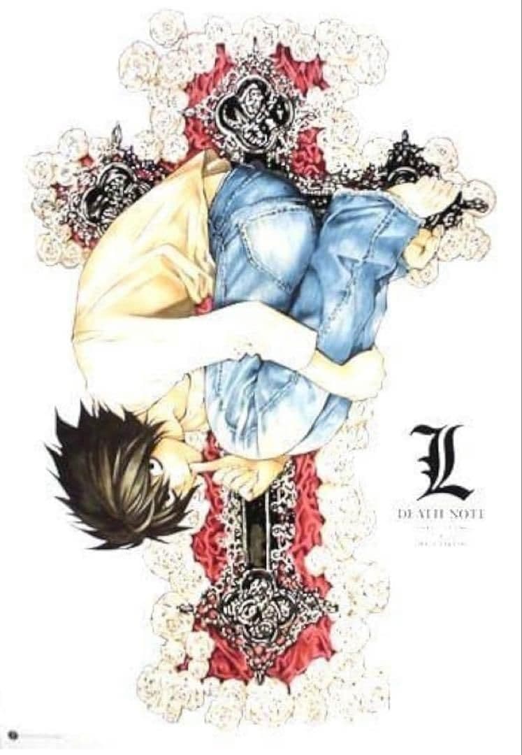 DEATH NOTE B2ポスター L 小畑健展 B2ポスター（小畑先生描き下ろし） | DEATH NOTE EXHIBITION-Revival