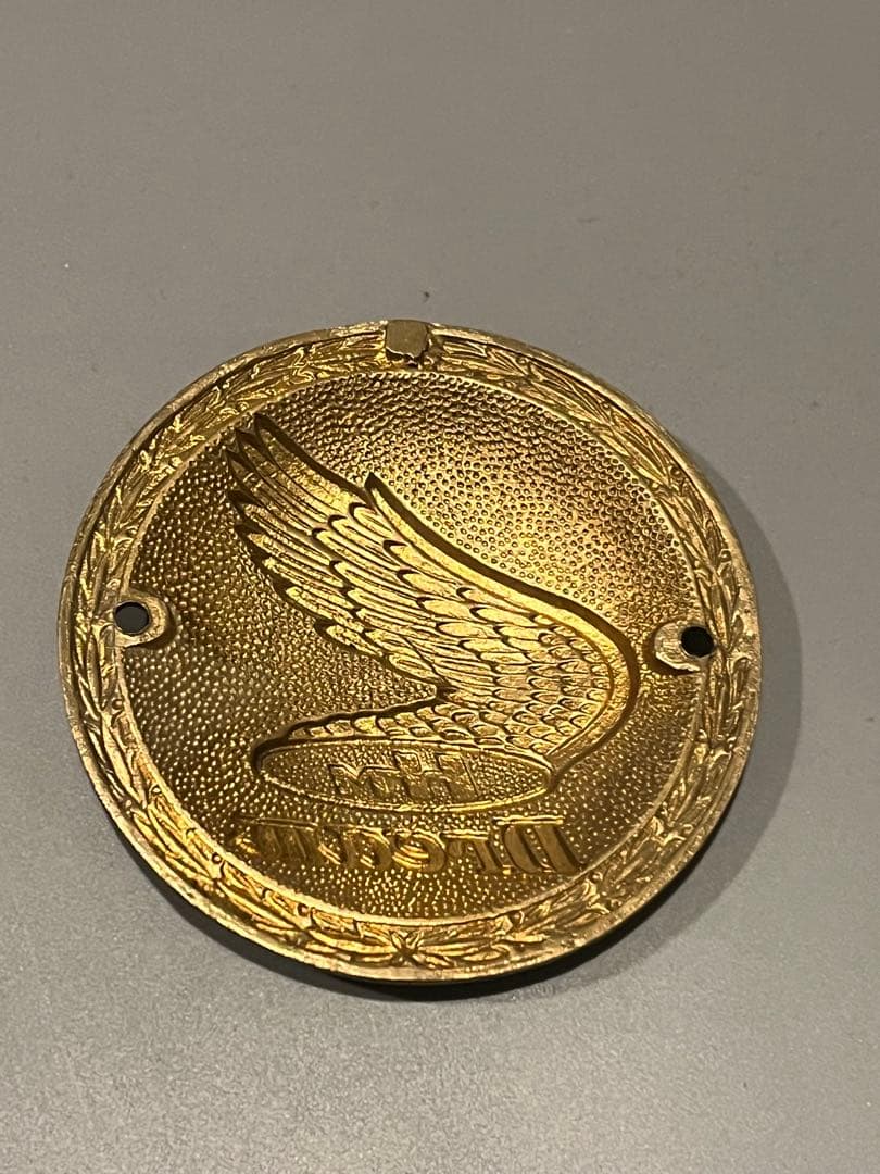 ホンダ HONDA 真鍮 エンブレム タンク マーク ホンダドリーム HM 美品