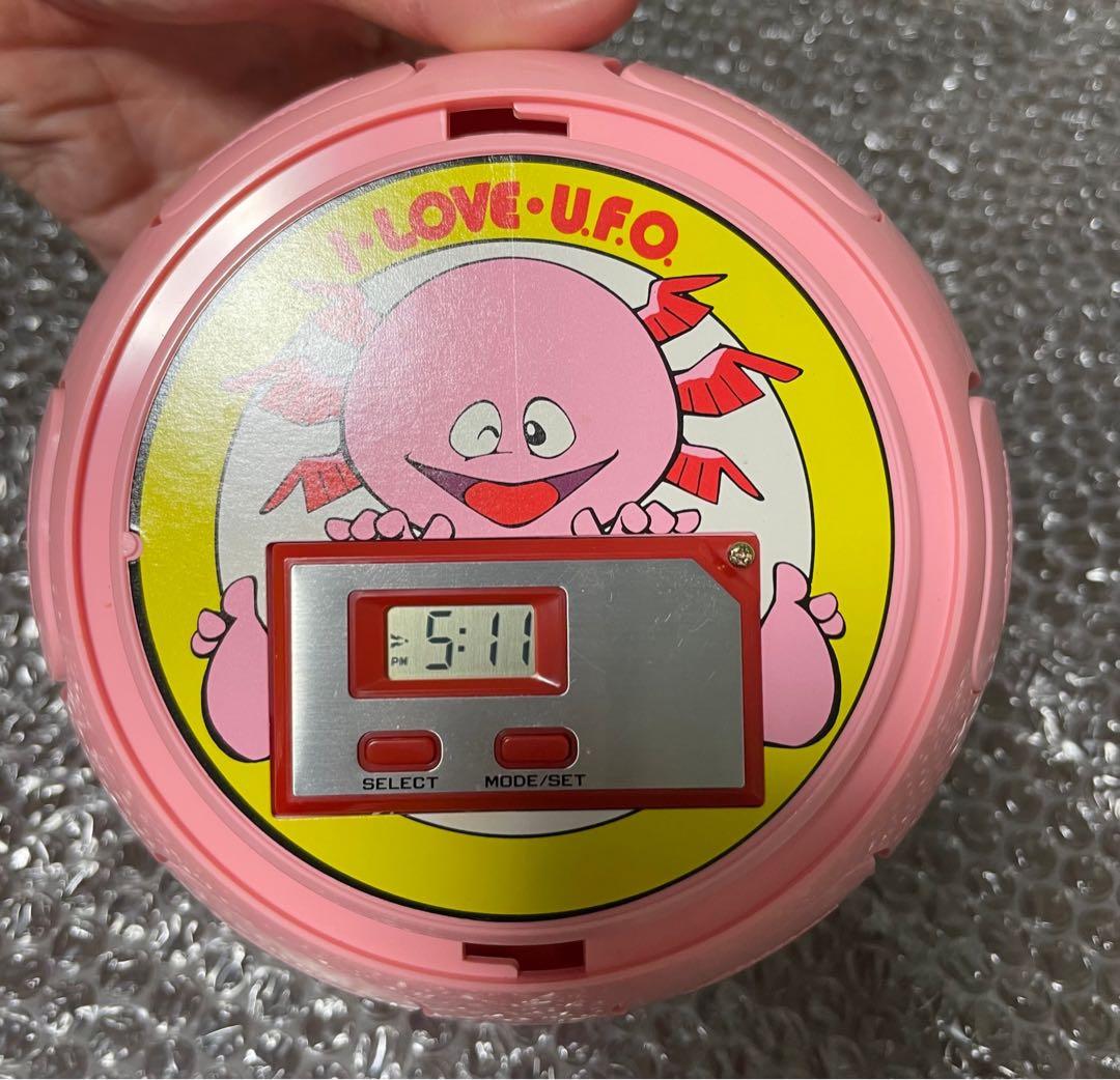 値下げ】新品1985年 日清UFOダンシングウーパー コロがり回る目ざまし