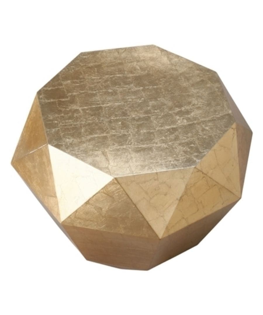 美品　Francfranc ダイヤモンドテーブル ゴールド　フランフラン ダイヤモンド テーブル ゴールド（W520） | Francfranc（フランフラン