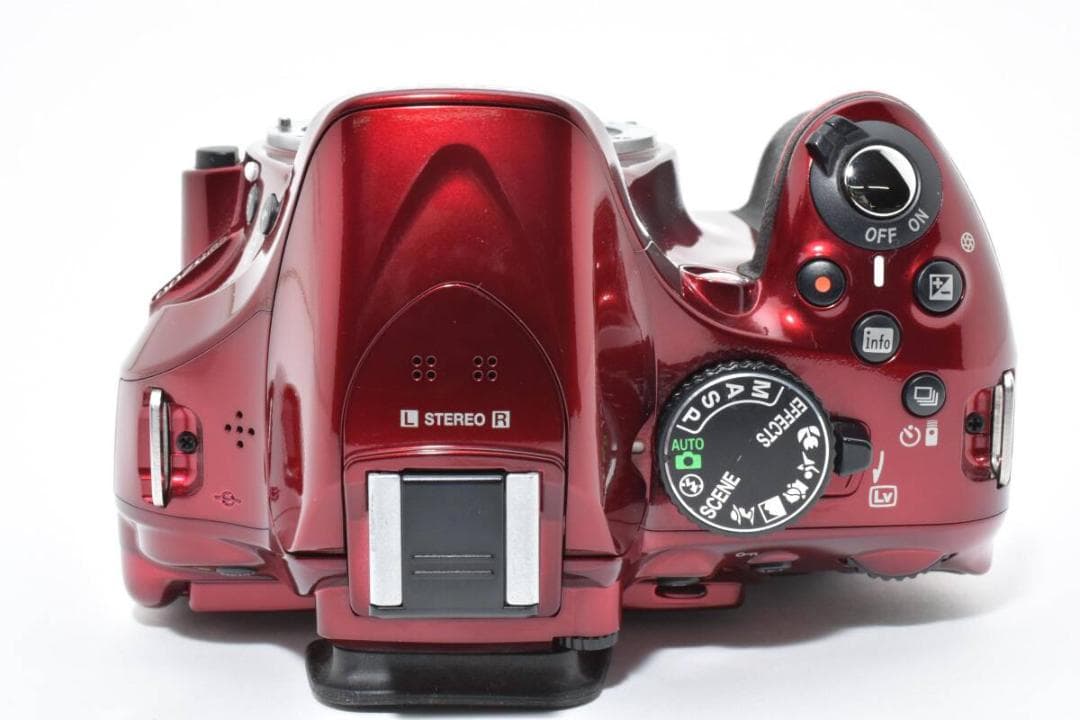 ☆シャッター数2050☆ ニコン NIKON D5200 レッド - メルカリ