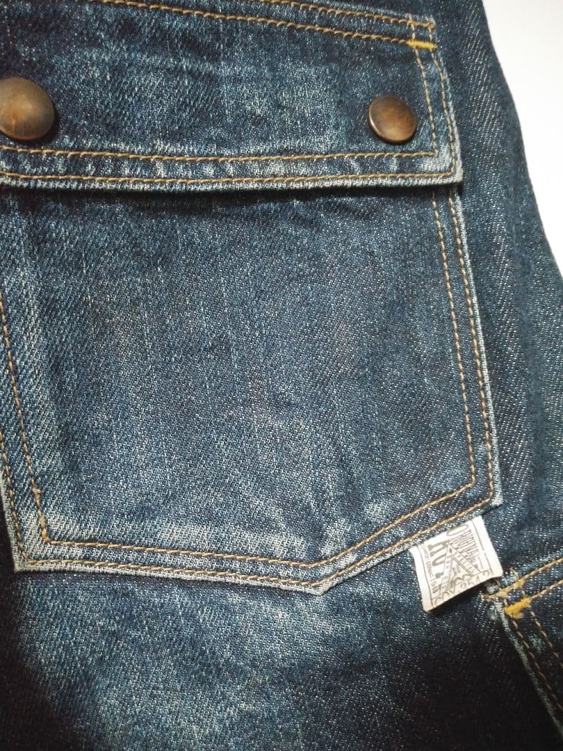 美品 30インチ 備中倉敷工房 ETERNAL 日本製 濃紺 カーゴペインター