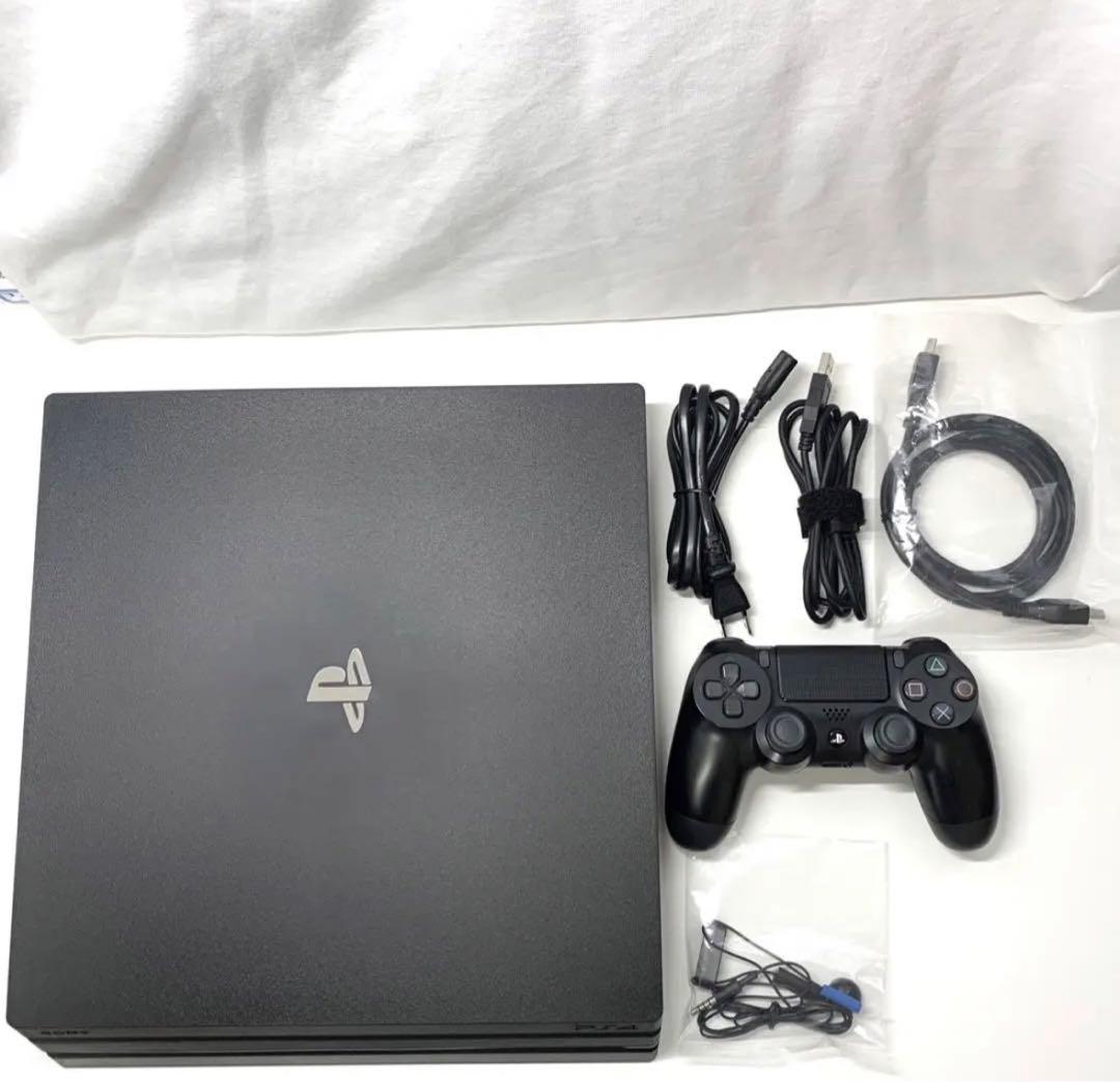 PlayStation4 pro 1TB本体 CUH-7200B B01 PlayStation4 Pro CUH-7200BB01 ジェット・ブラック 1TB【買取価格