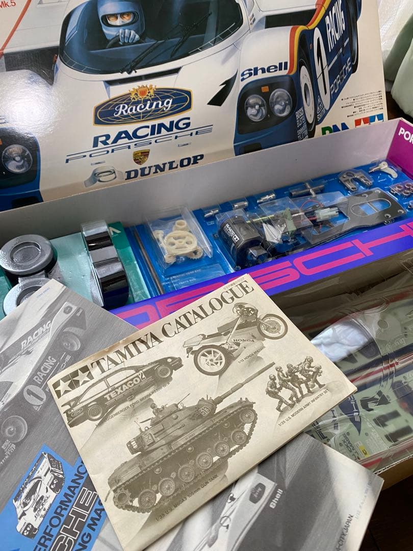 タミヤ ポルシェ 956 RM Mk.5 1/12 ラジコンカー他4点セット - メルカリ