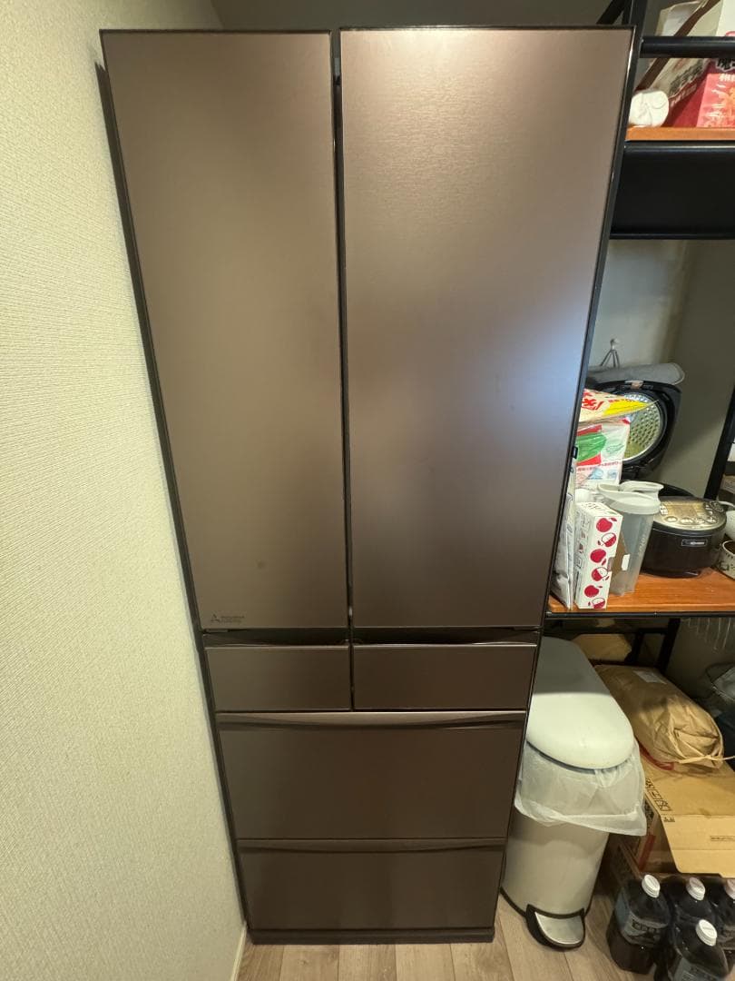 MITSUBISHI ELECTRIC MR-MXD50G-XT 冷蔵庫 503 冷蔵庫 置けるスマート大容量 MXシリーズ グレイングレージュ MR-MX50G