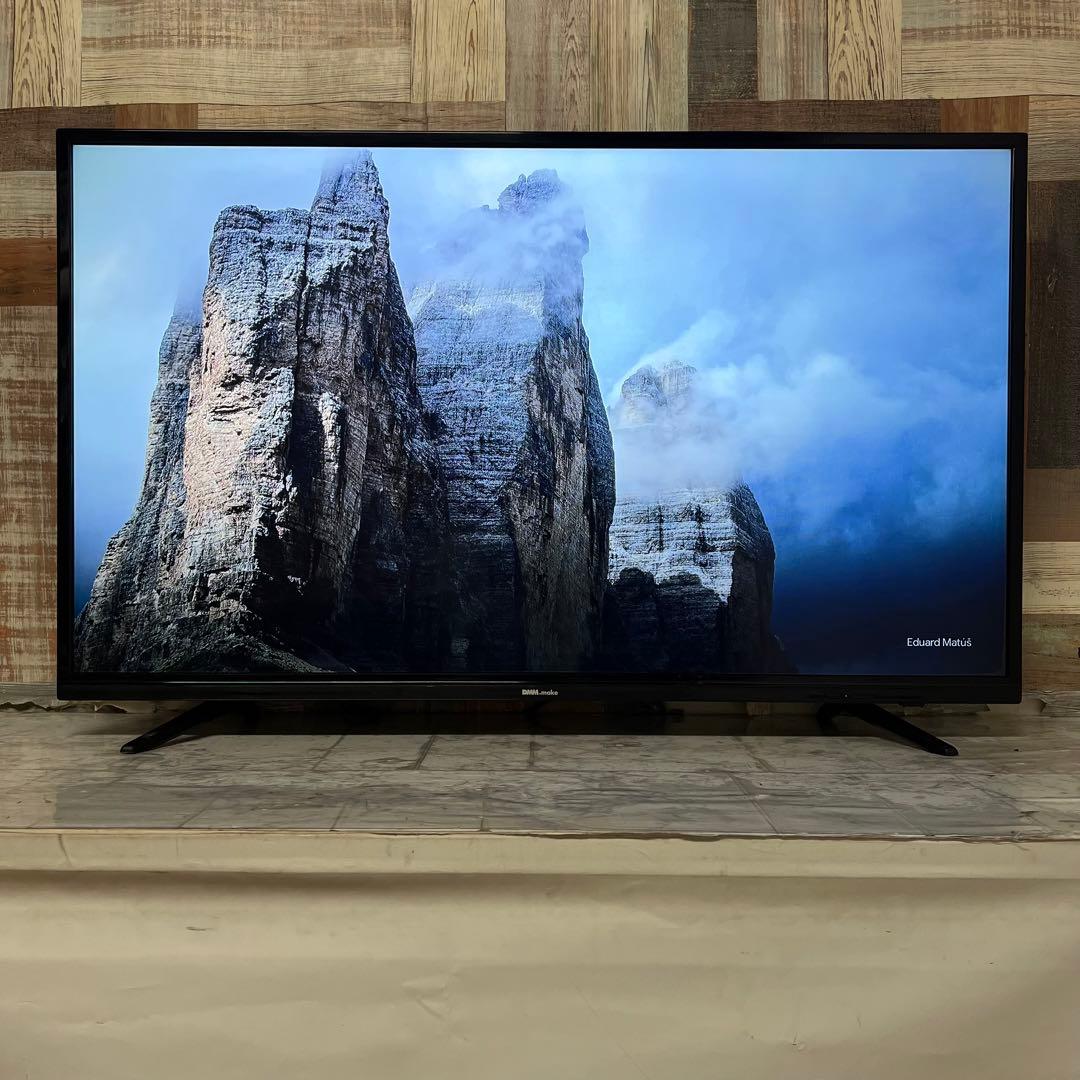 即日受渡❣️全国送料込4年前購入DMM43型4KディスプレイHDMI×3