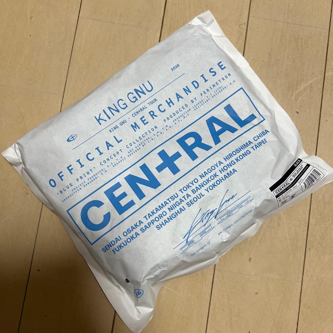 King Gnu CEN+RAL KG KINCHAKU POUCH [ブルー] King Gnu「CEN+RAL Tour