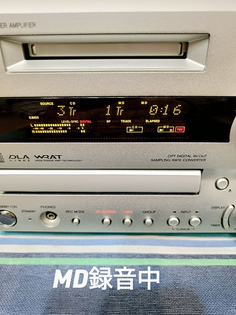 ONKYO FR-X9A CD/MD FM/AM 整備済完動品 リモコン付 美品 - メルカリ