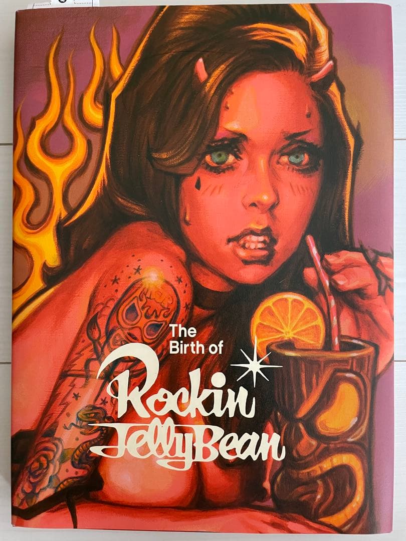 アート・デザイン・音楽 The Birth of Rockin JellyBean The Birth Of Rockin' Jelly Bean Art Book Review - Halcyon Realms