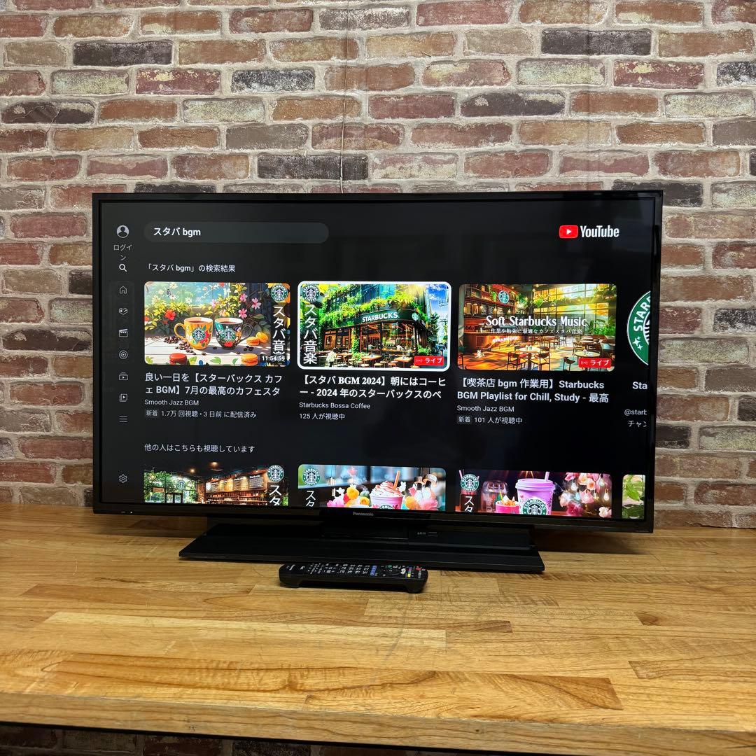 パナソニック 43V型 4K 液晶テレビ VIERA TH-43GR770 - メルカリ