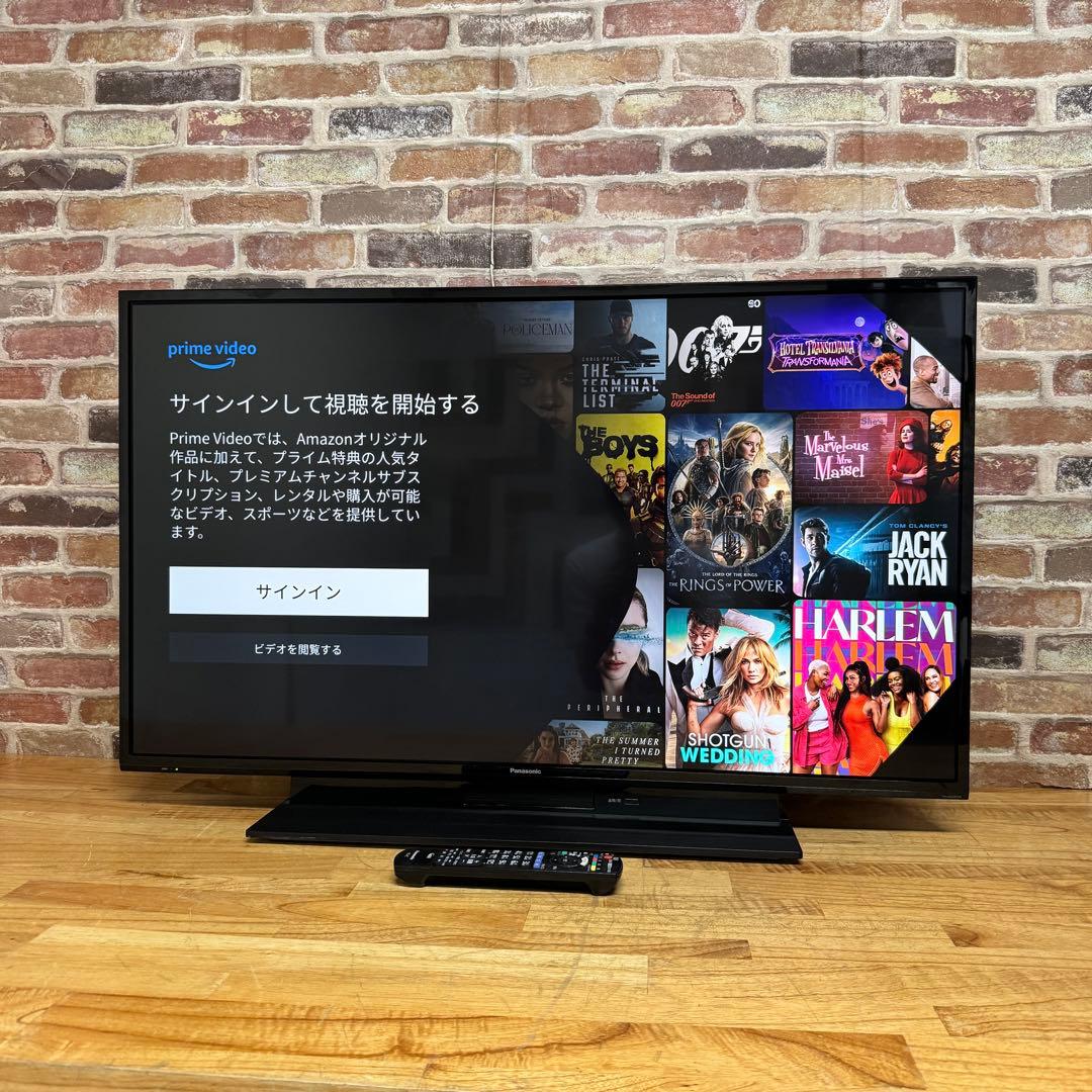 パナソニック 43V型 4K 液晶テレビ VIERA TH-43GR770 - メルカリ