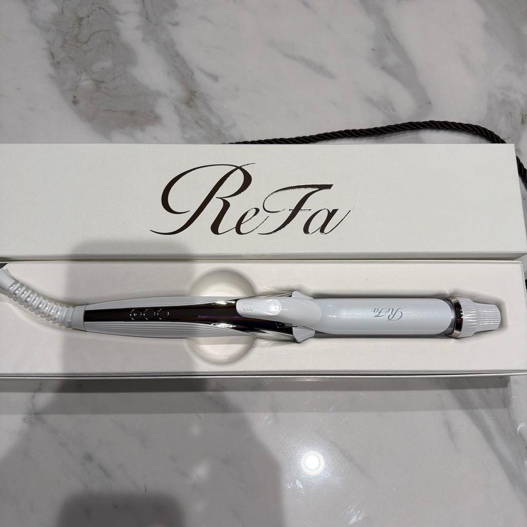 ReFa カールヘアアイロン ホワイト - メルカリ