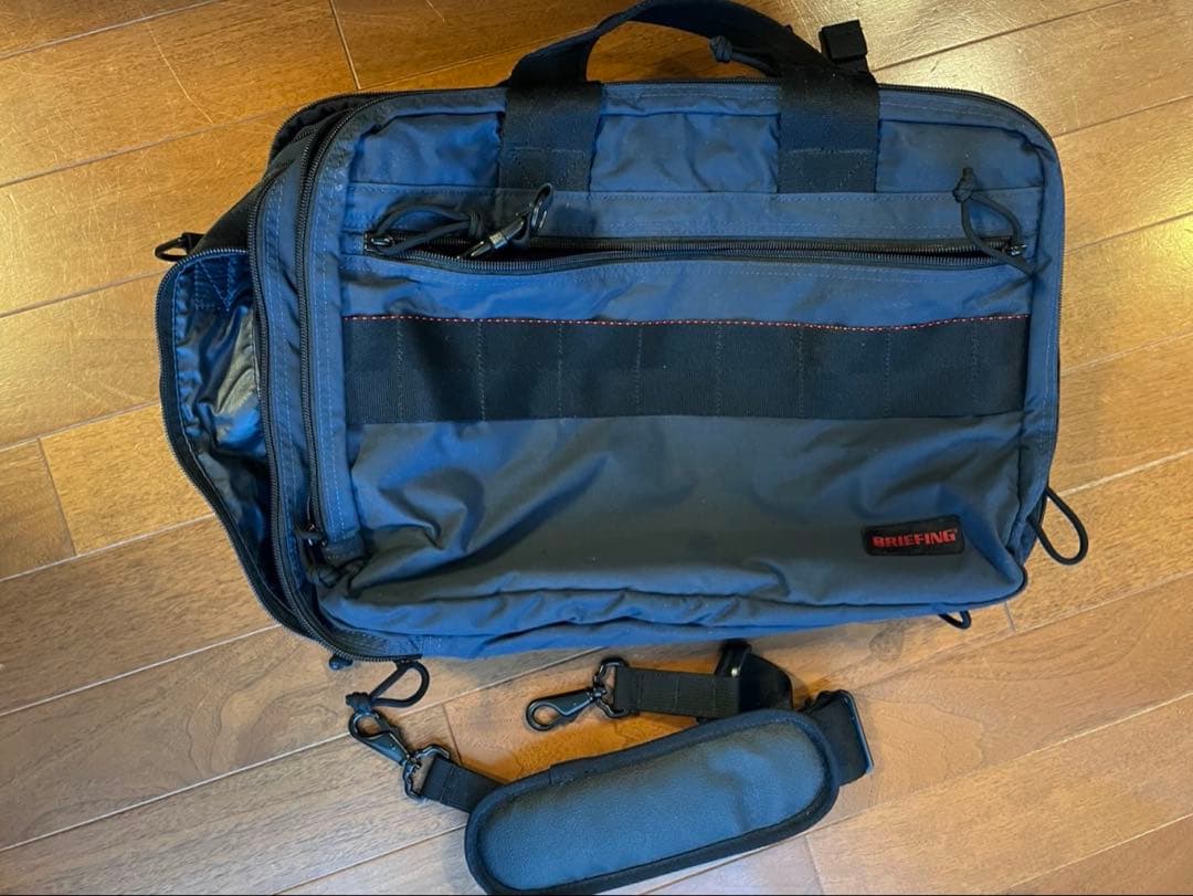 ろっしーBRIEFING TR-3 S MW ネイビー 3WAY BRIEFING（ブリーフィング） バッグ BRIEFING TR-3 S MW GENII