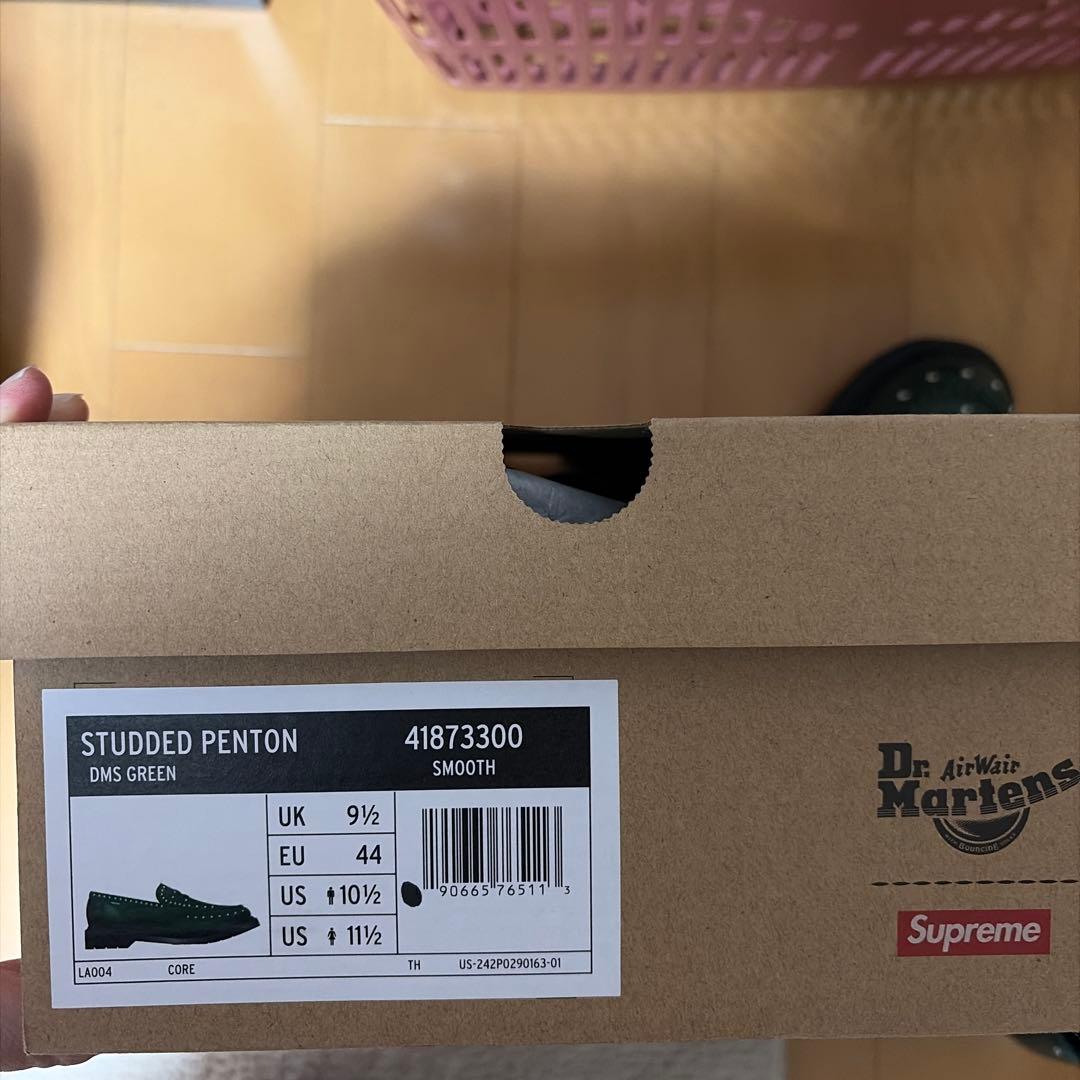 Y*a様 Supreme Dr.Martens スタッヅローファー　28.5cm