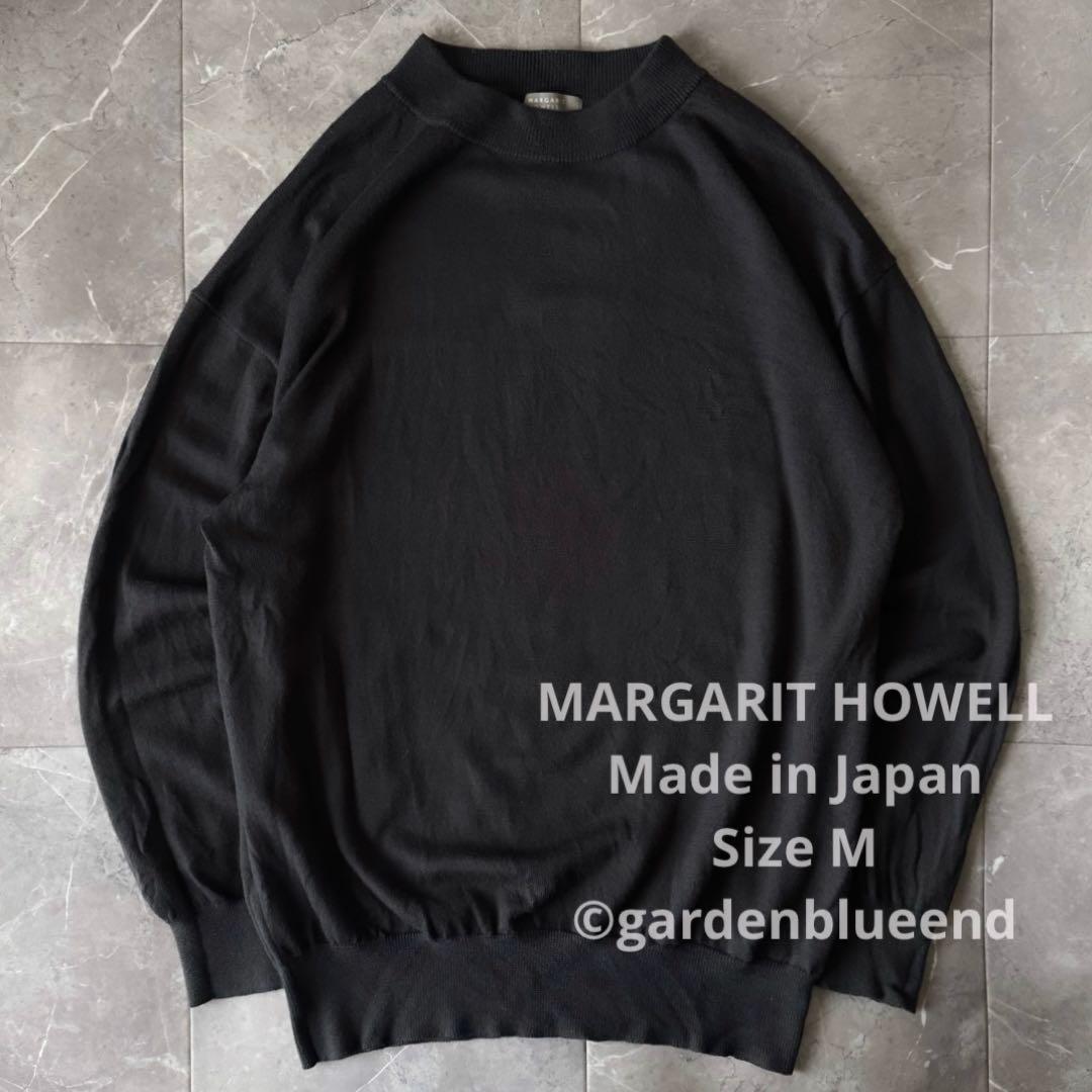 MARGARIT HOWELL ビッグシルエット クルーネックニット サイズM MONO-MART（モノマート） セーター ニット モヘアライクシャギービッグ