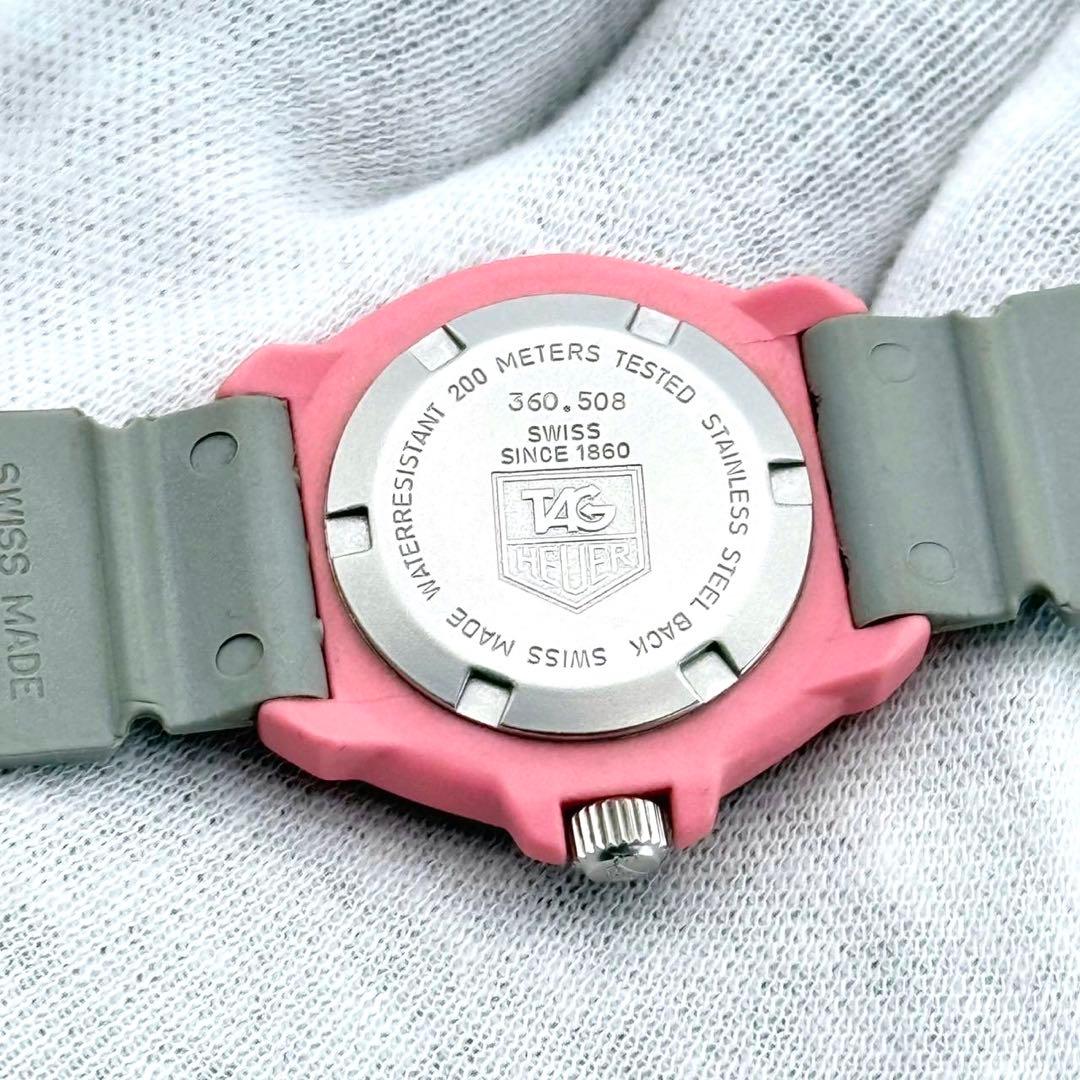 希少✨ タグホイヤー フォーミュラ1 ピンク 腕時計 360.508 クォーツ