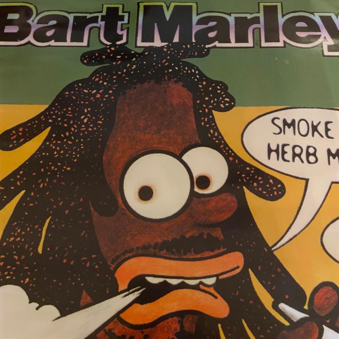 90s デッドストックbart marley 大判ポスター - メルカリ