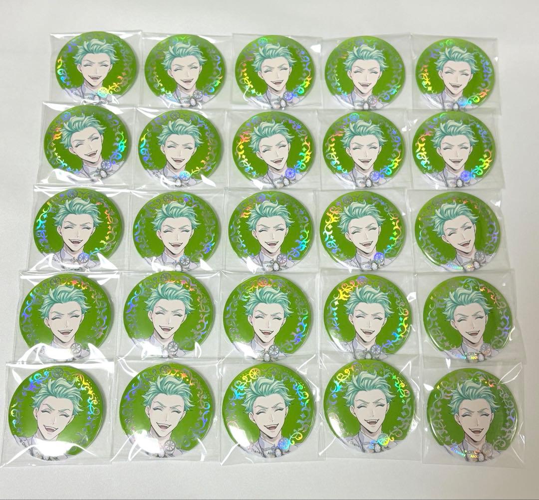 ツイステ セベク プラチナジャケット オーロラ箔缶バッジ - メルカリ