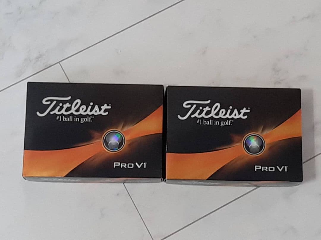 新品　タイトリスト　ゴルフボール Pro v1 2023年モデル　2ダース 楽天市場】日本正規モデル タイトリスト ゴルフボール NEW PRO V1／PRO
