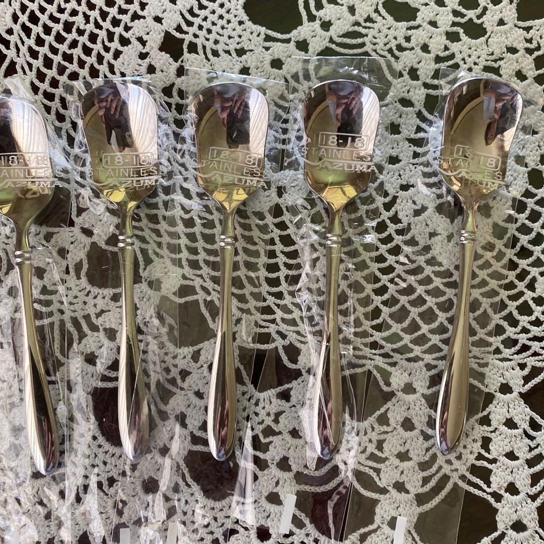 AZUMA 18-18 インペリアル スプーン アイススプーン 5本 - メルカリ