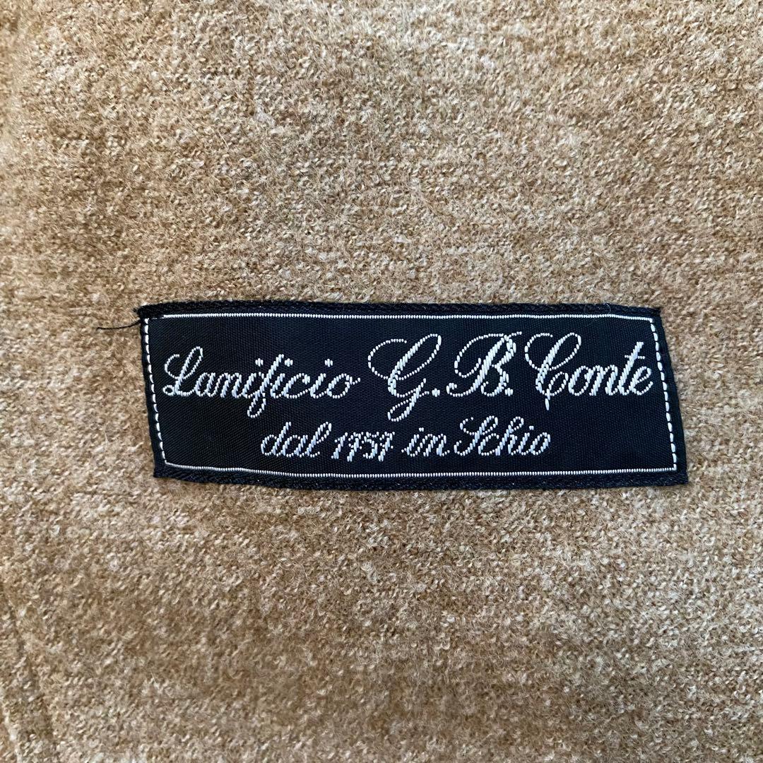 オンワード 自由区 ウール100% スタンドカラー ミドル丈コート